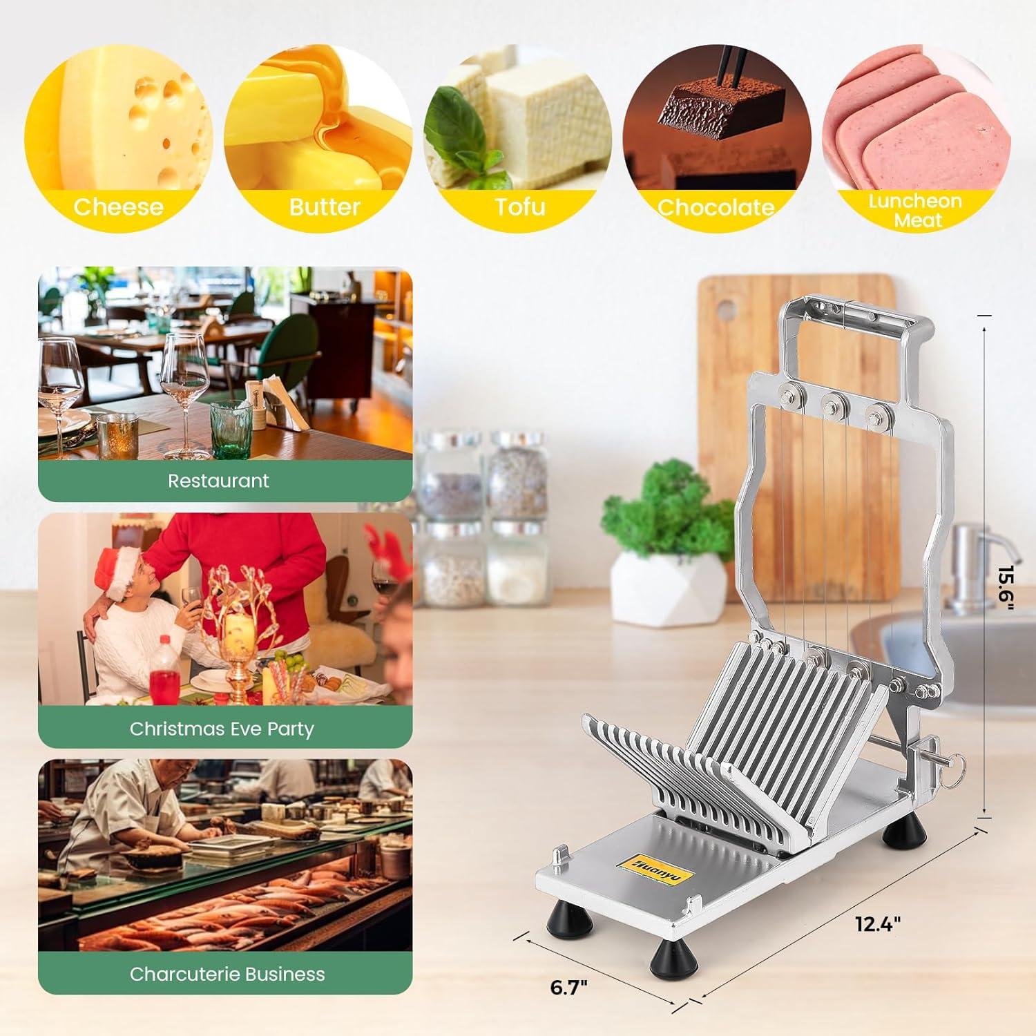 Cortador de Queso Huanyu YBJ-25 Acero Inoxidable 11.5 cm