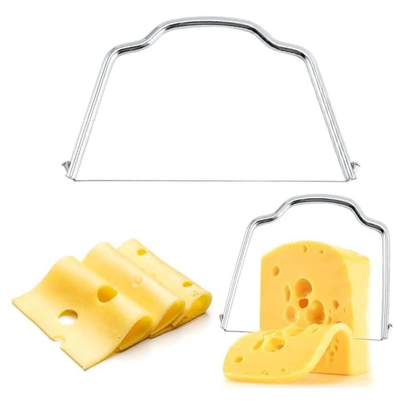 Cortadores de Queso Yopolaz de Acero Inoxidable - Paquete de 2