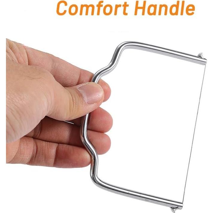 Cortadores de Queso Yopolaz de Acero Inoxidable - Paquete de 2