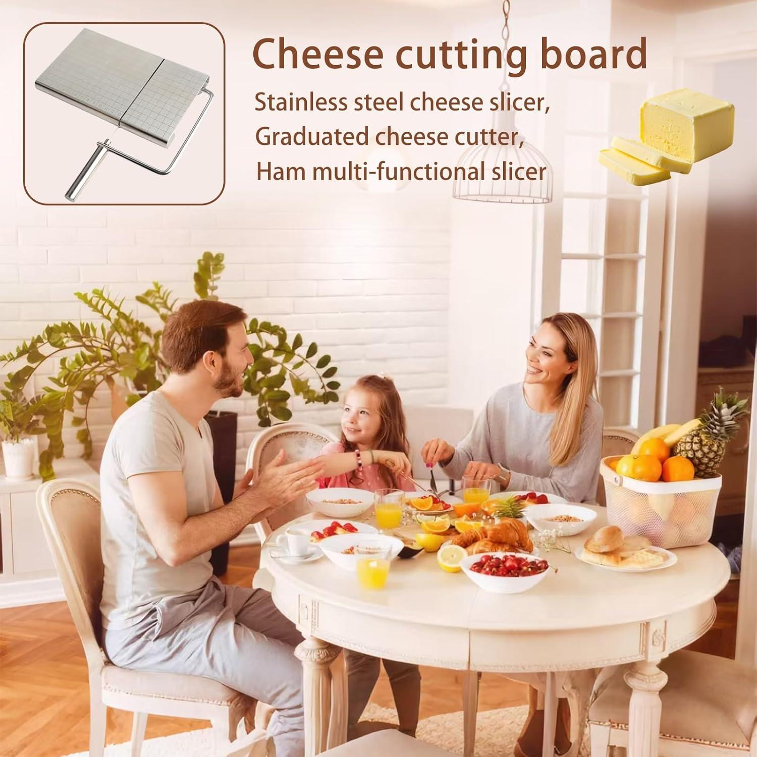 Cortador de Queso Break The Waves con 10 Cables de Acero Inoxidable