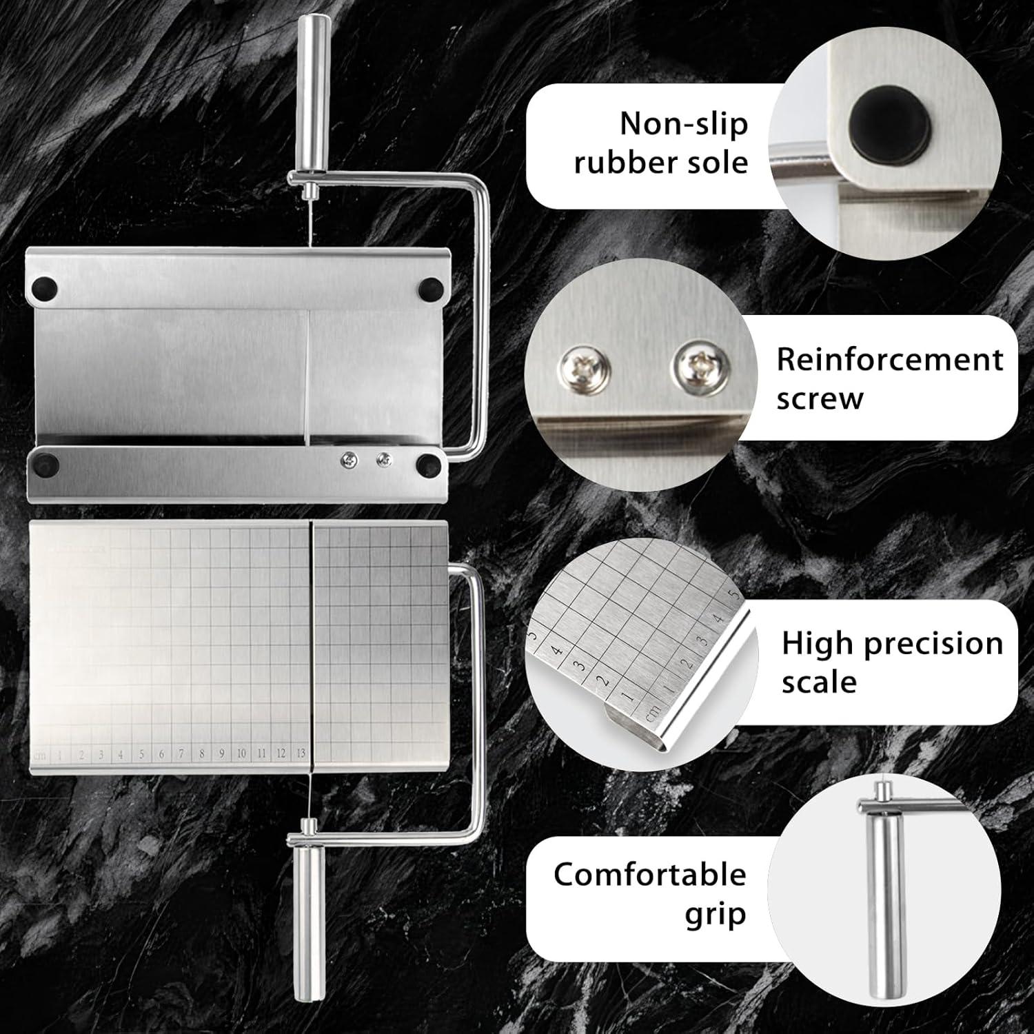 Cortador de Queso Break The Waves con 10 Cables de Acero Inoxidable