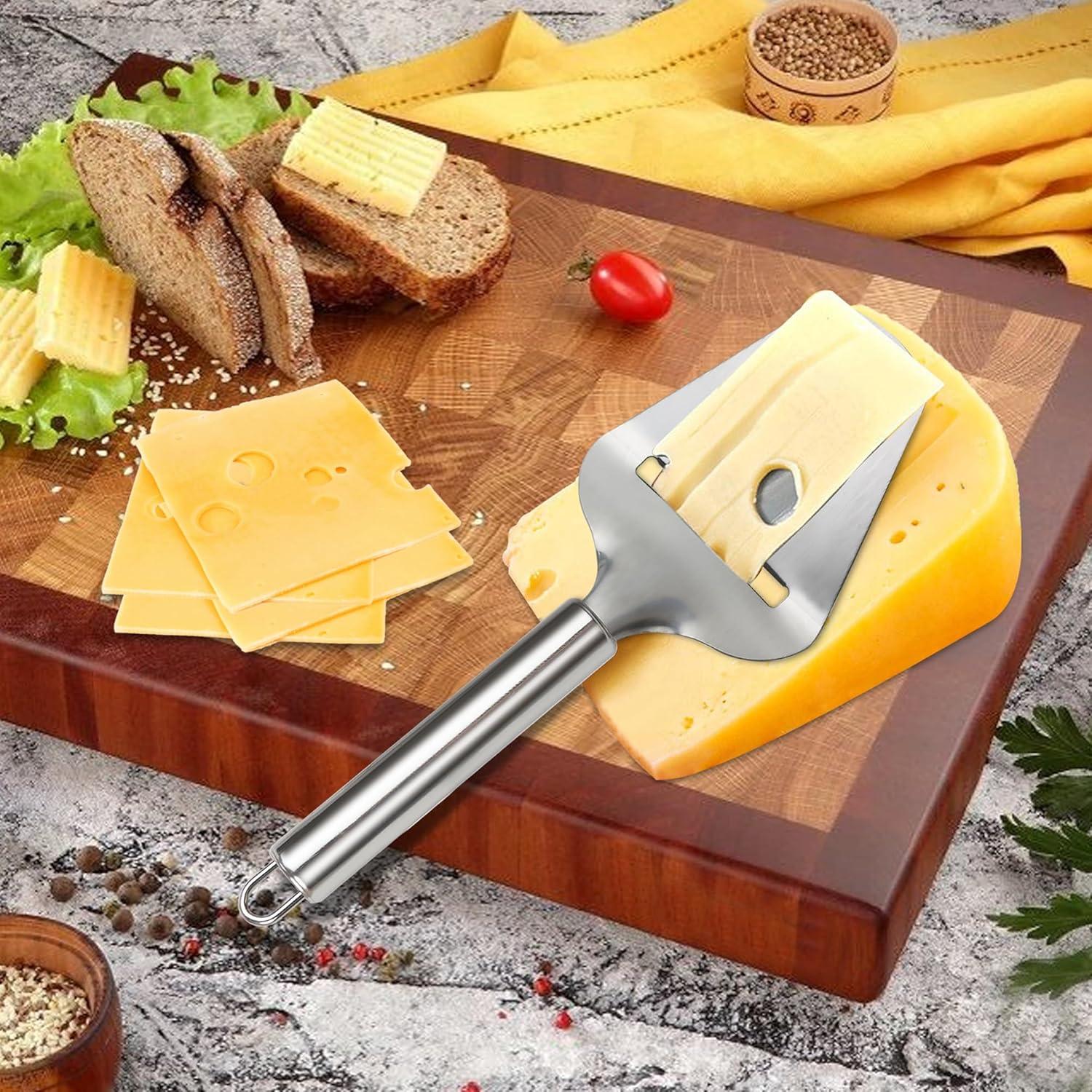 Juego de 2 Cortadores de Queso y Mantequilla AITRAI - Acero Inoxidable