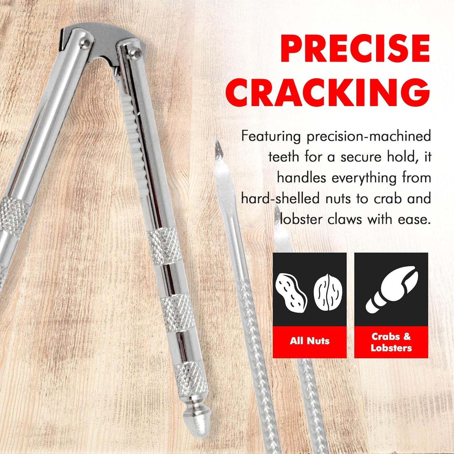 Cascanueces Clásico Chef Craft 17.15 cm Acero Inoxidable