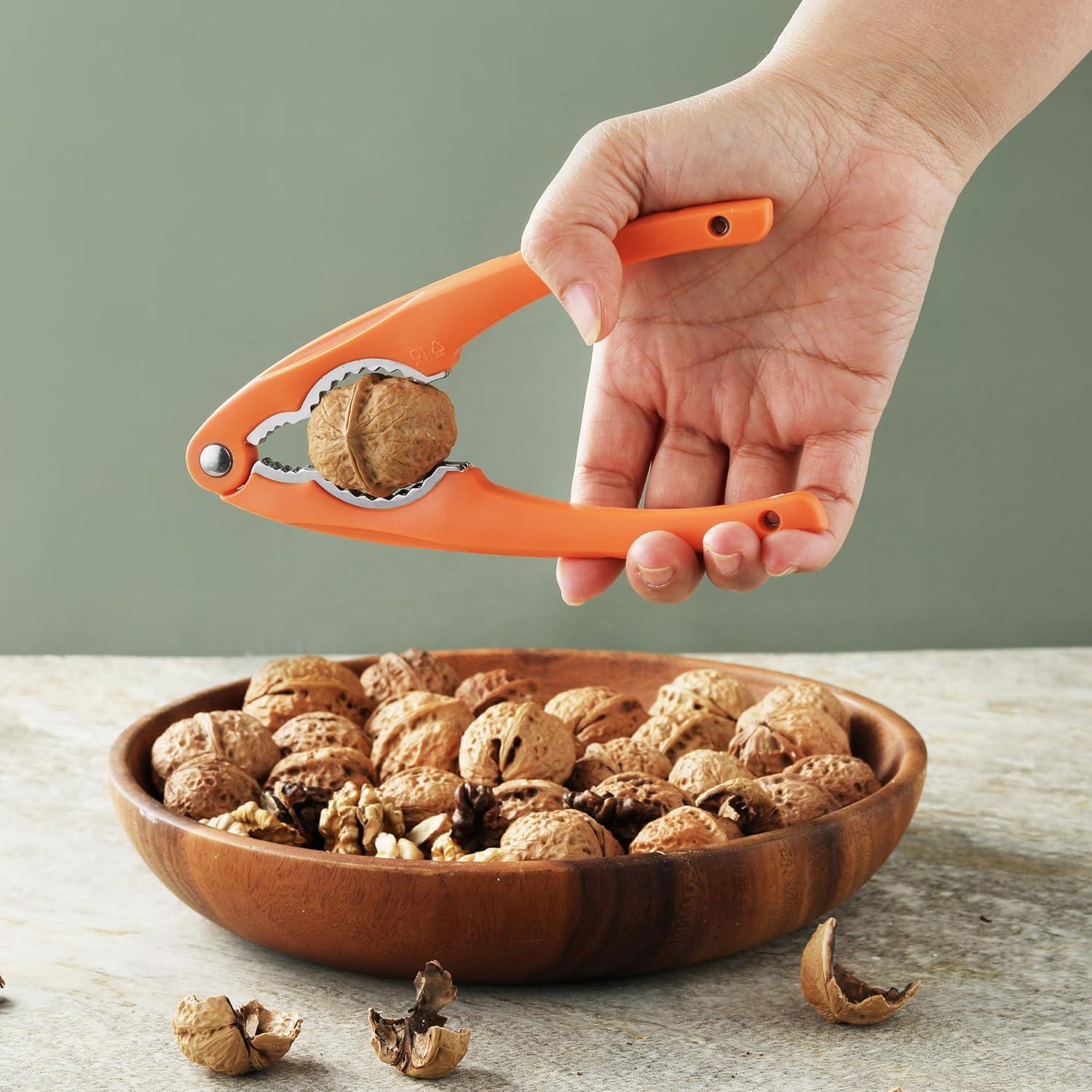 Cascanueces de Acero Inoxidable VITUER - Mango Ergonómico