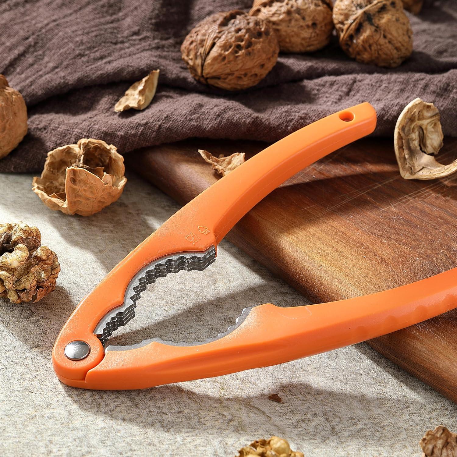 Cascanueces de Acero Inoxidable VITUER - Mango Ergonómico