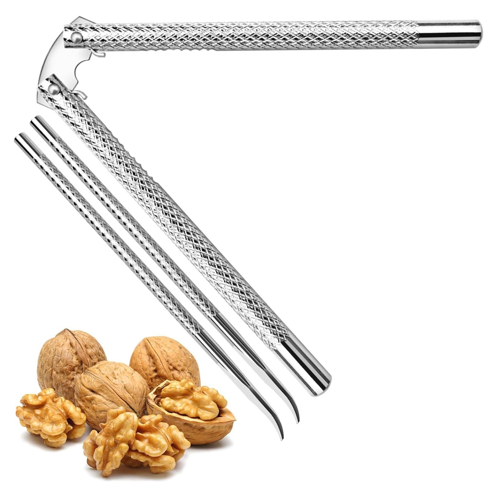 Juego de Cascanueces Artcome Acero Inoxidable 3 Piezas