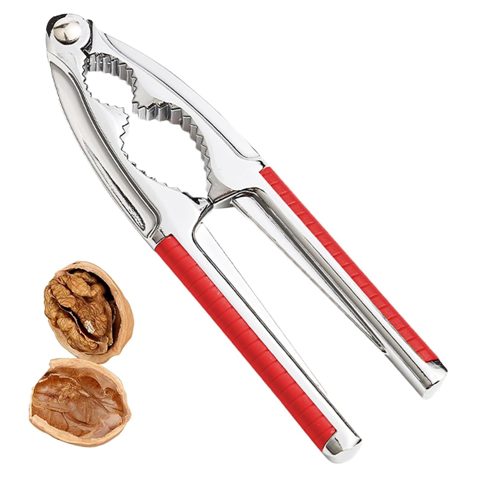 Cascanueces Kunovo para Nueces y Mariscos, Rojo, 15.5cm