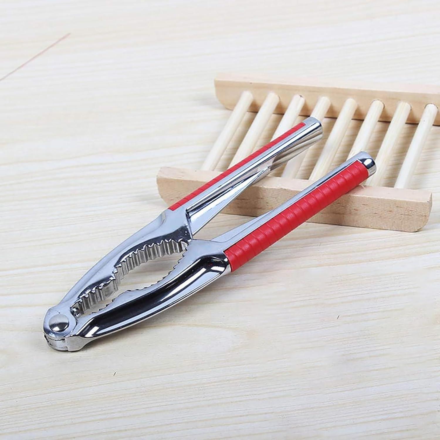 Cascanueces Kunovo para Nueces y Mariscos, Rojo, 15.5cm