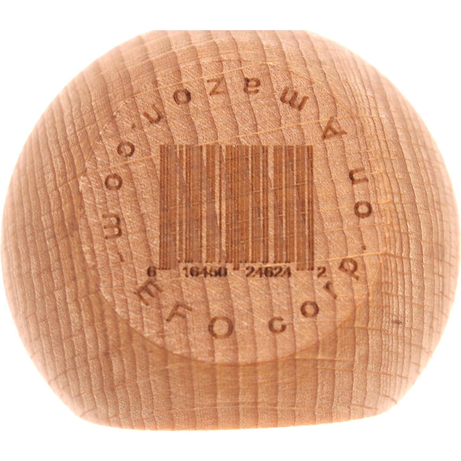 Cascanueces de Madera Efo Hongo - Herramienta Ergonómica para Nueces