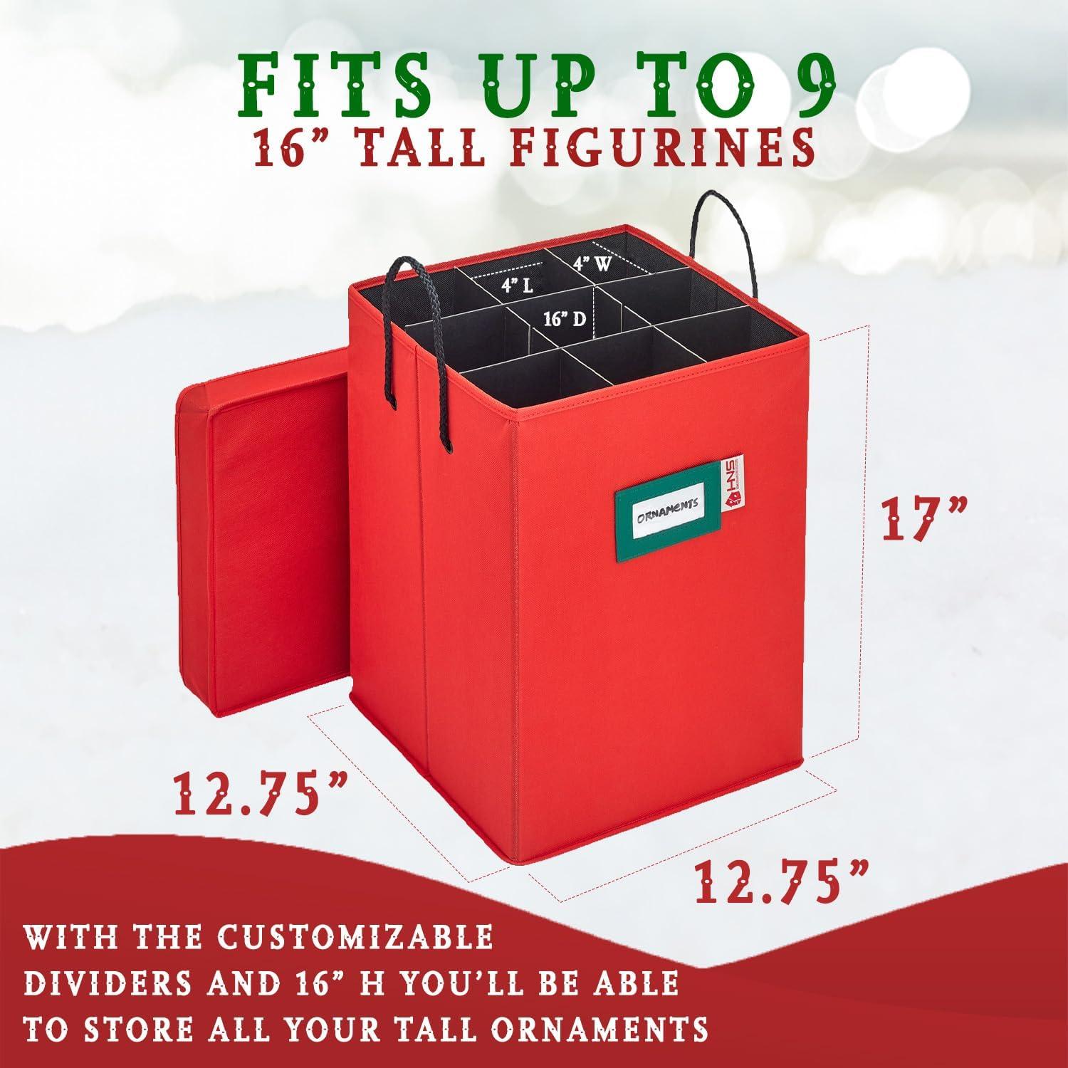 Caja de Almacenamiento Navideña HOLDN STORAGE 9 Figuras 40.64 cm