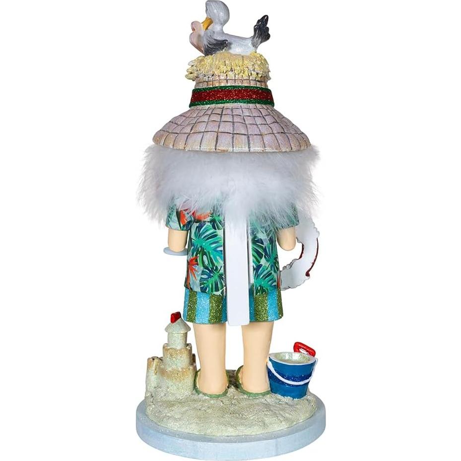 Cascanueces de Playa 38.1 cm Kurt Adler - Decoración Navideña