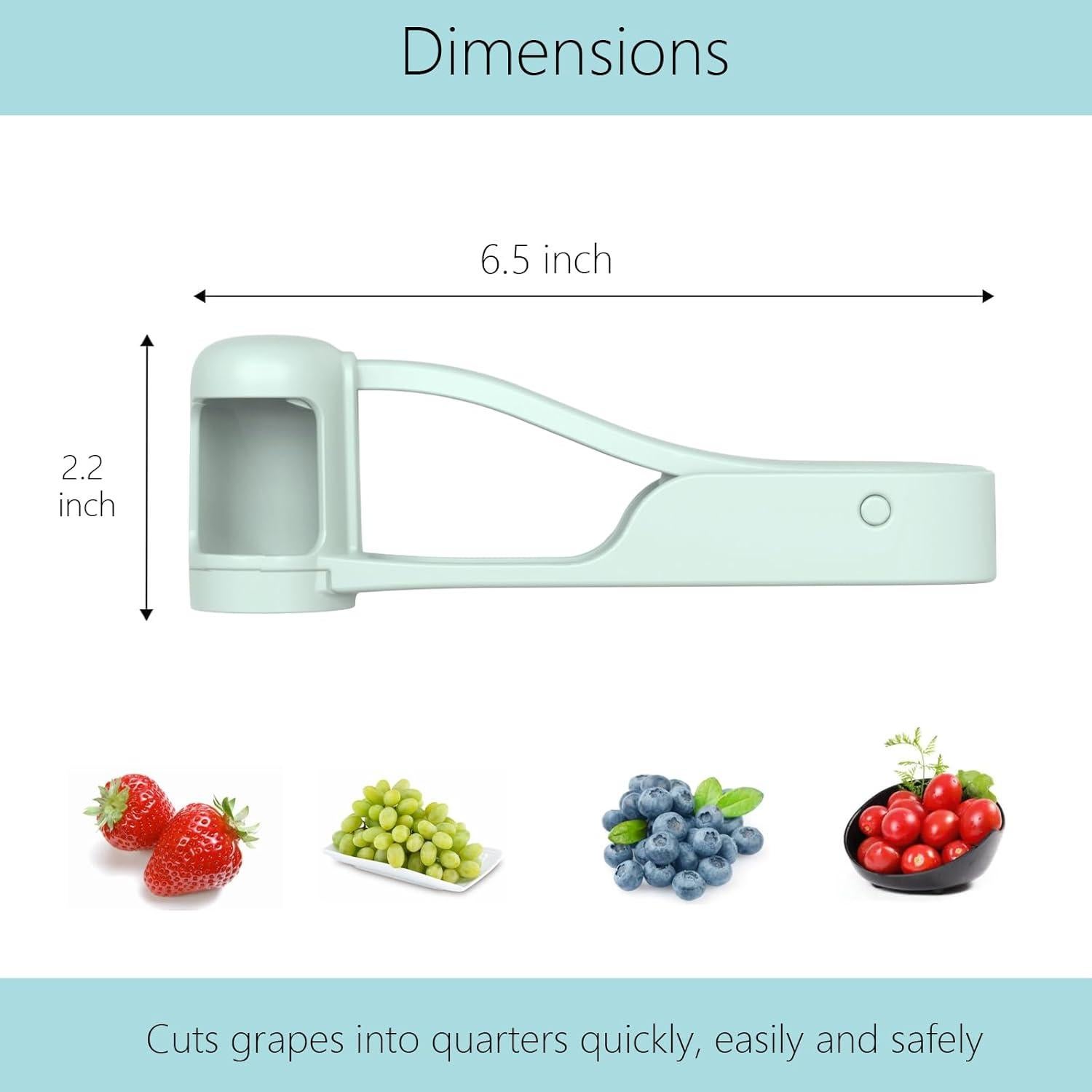 Cortador de Uvas Voltology GC-01 con Cuchillas de Acero Inoxidable