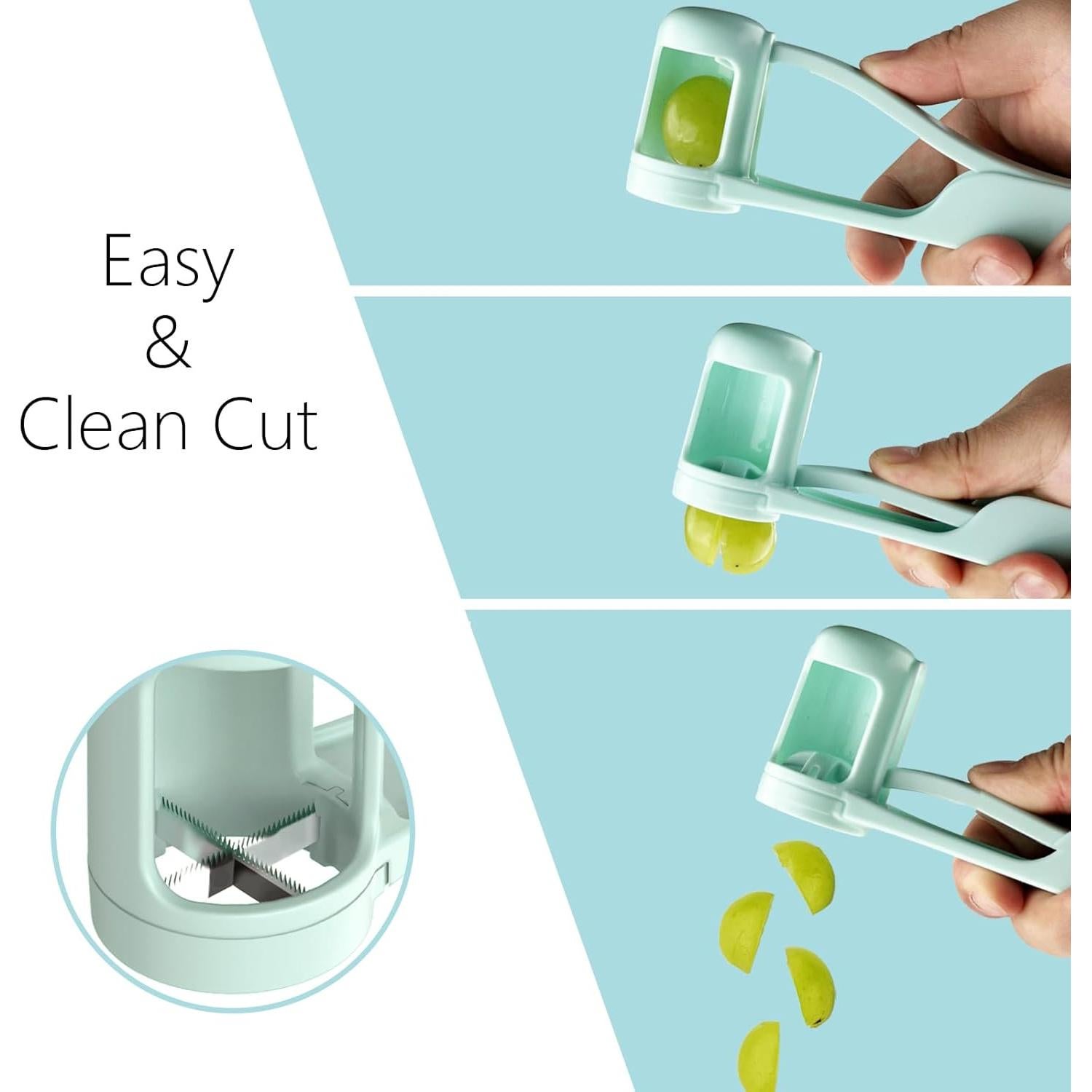 Cortador de Uvas Voltology GC-01 con Cuchillas de Acero Inoxidable