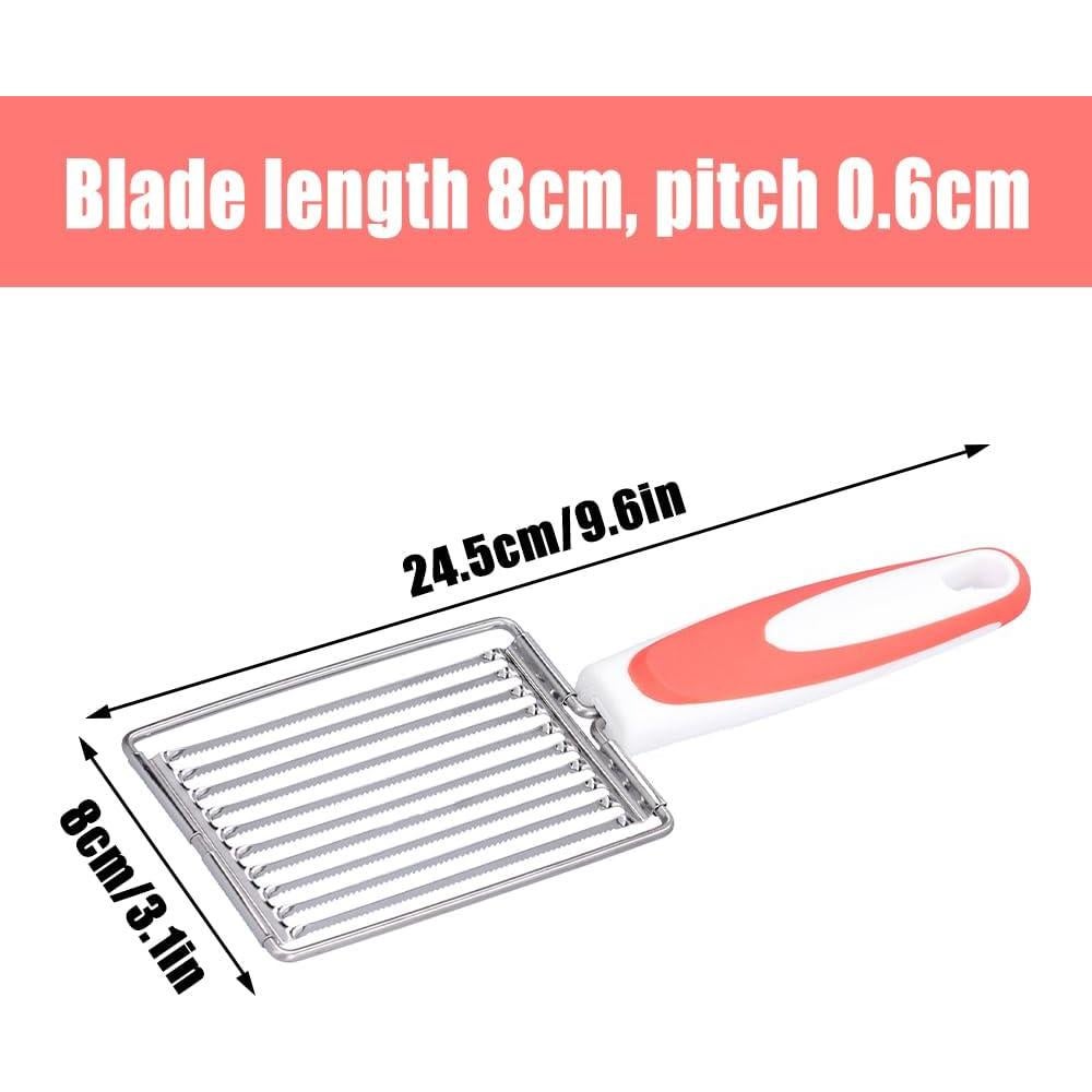 Cortador de Tomate BORDSTRACT Acero Inoxidable 24.5x8cm Naranja