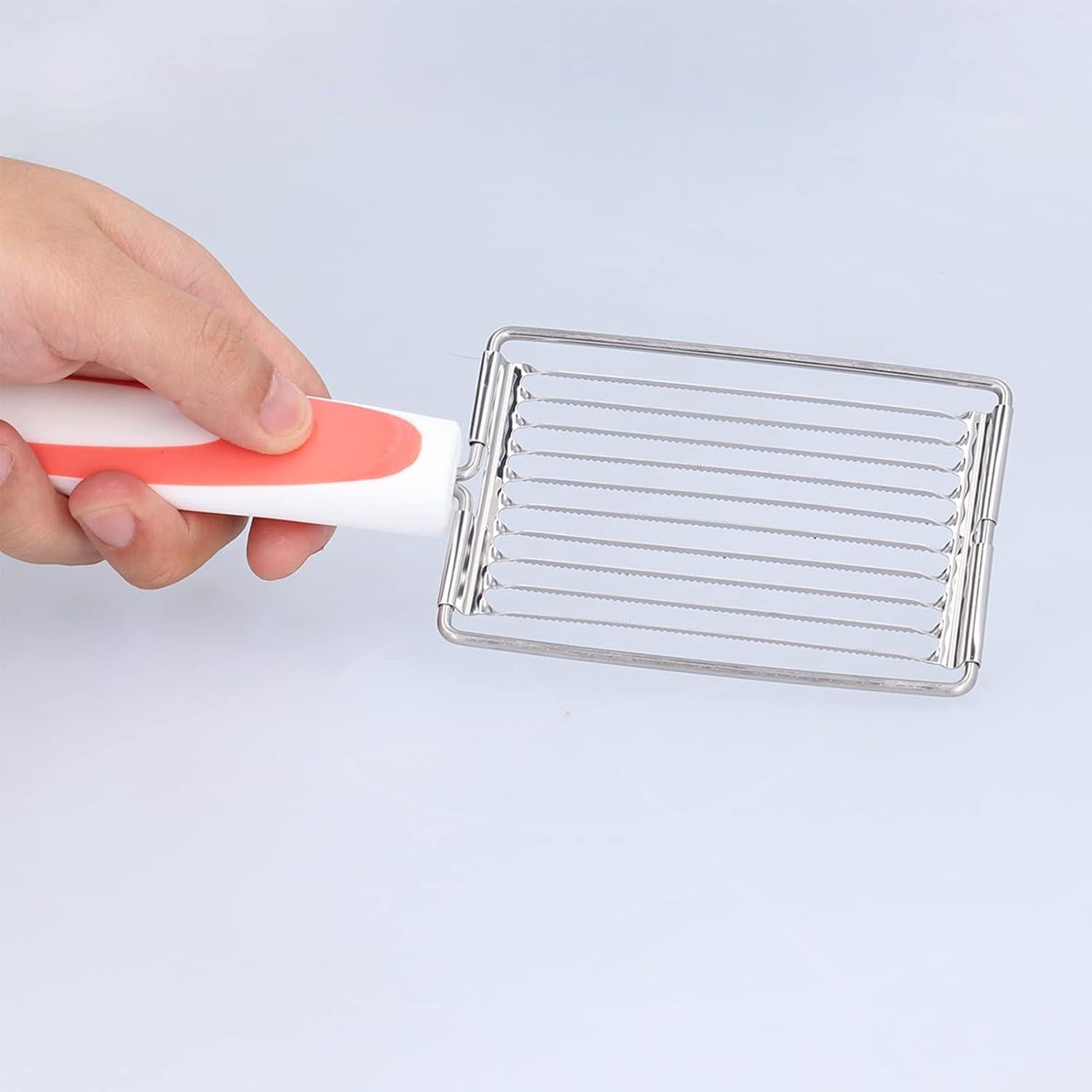 Cortador de Tomate BORDSTRACT Acero Inoxidable 24.5x8cm Naranja