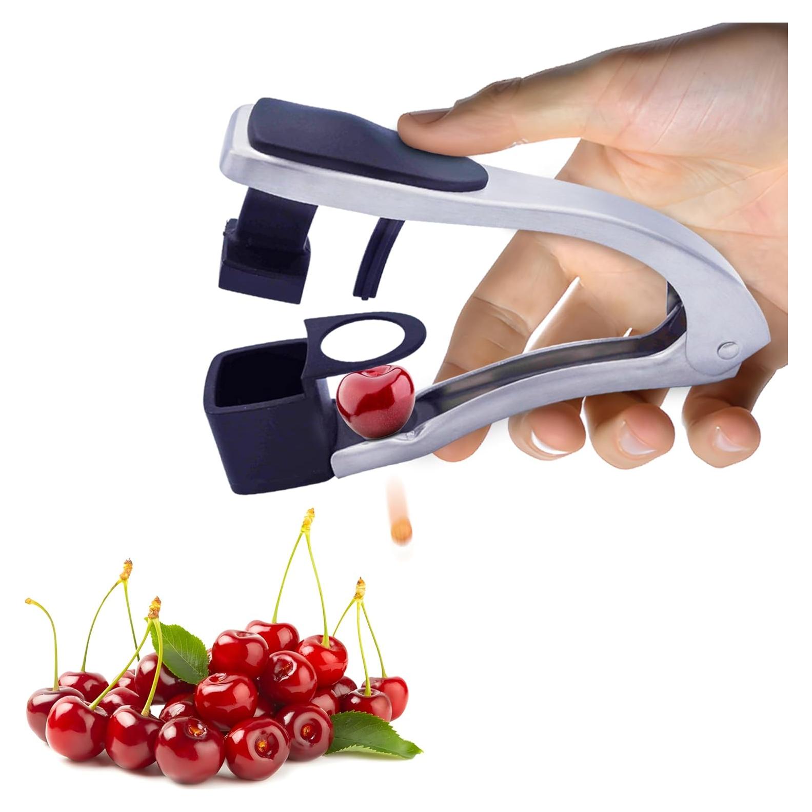 Herramienta 2 en 1 para Quitar Huesos de Cereza Genérico
