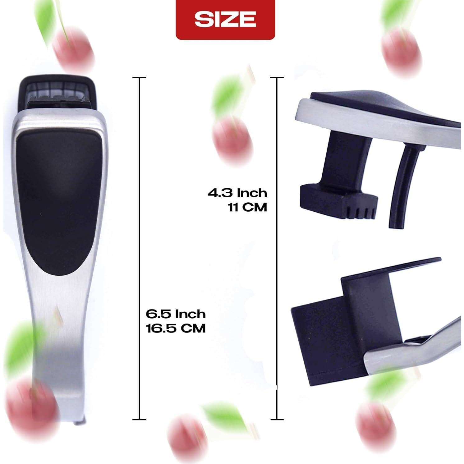 Herramienta 2 en 1 para Quitar Huesos de Cereza Genérico