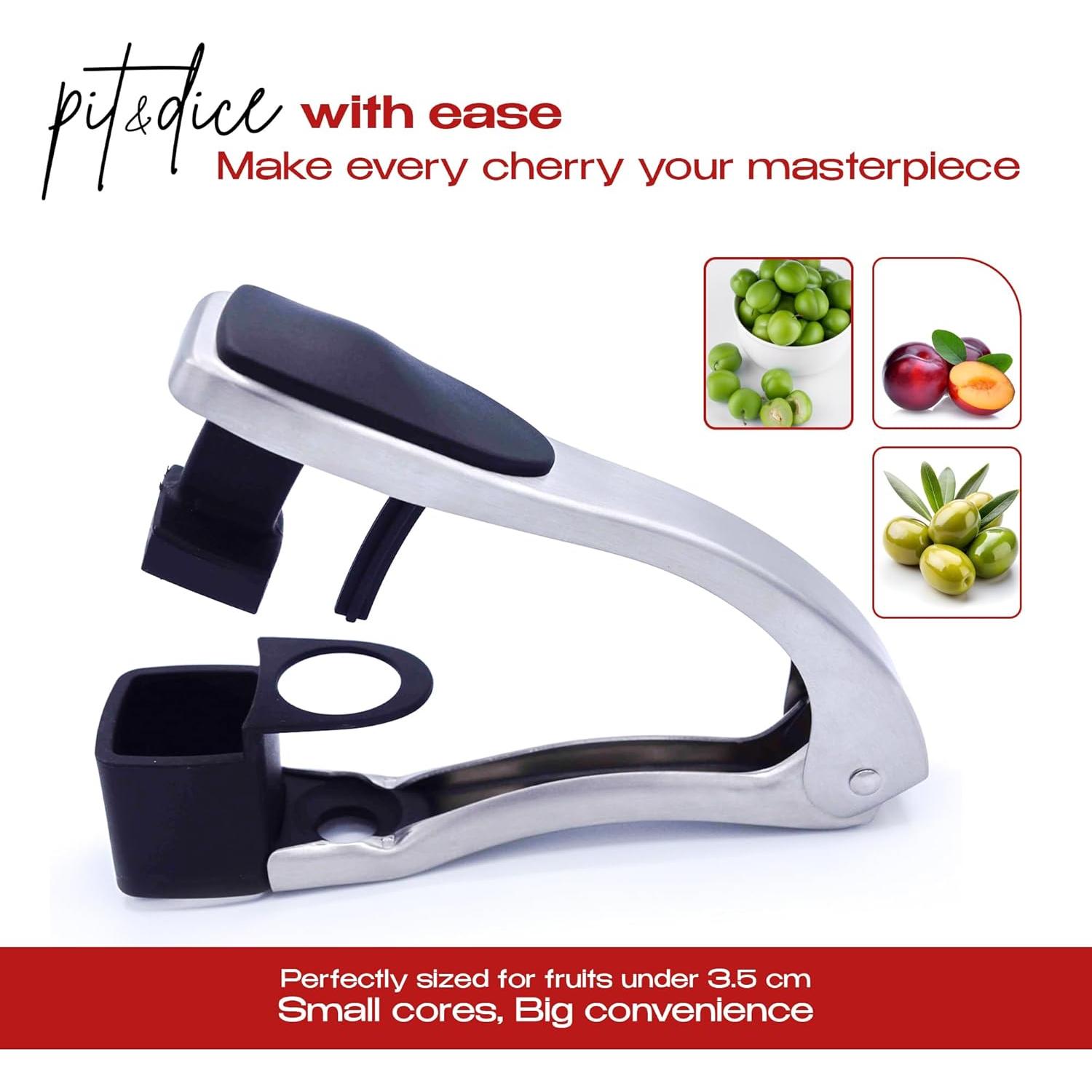 Herramienta 2 en 1 para Quitar Huesos de Cereza Genérico