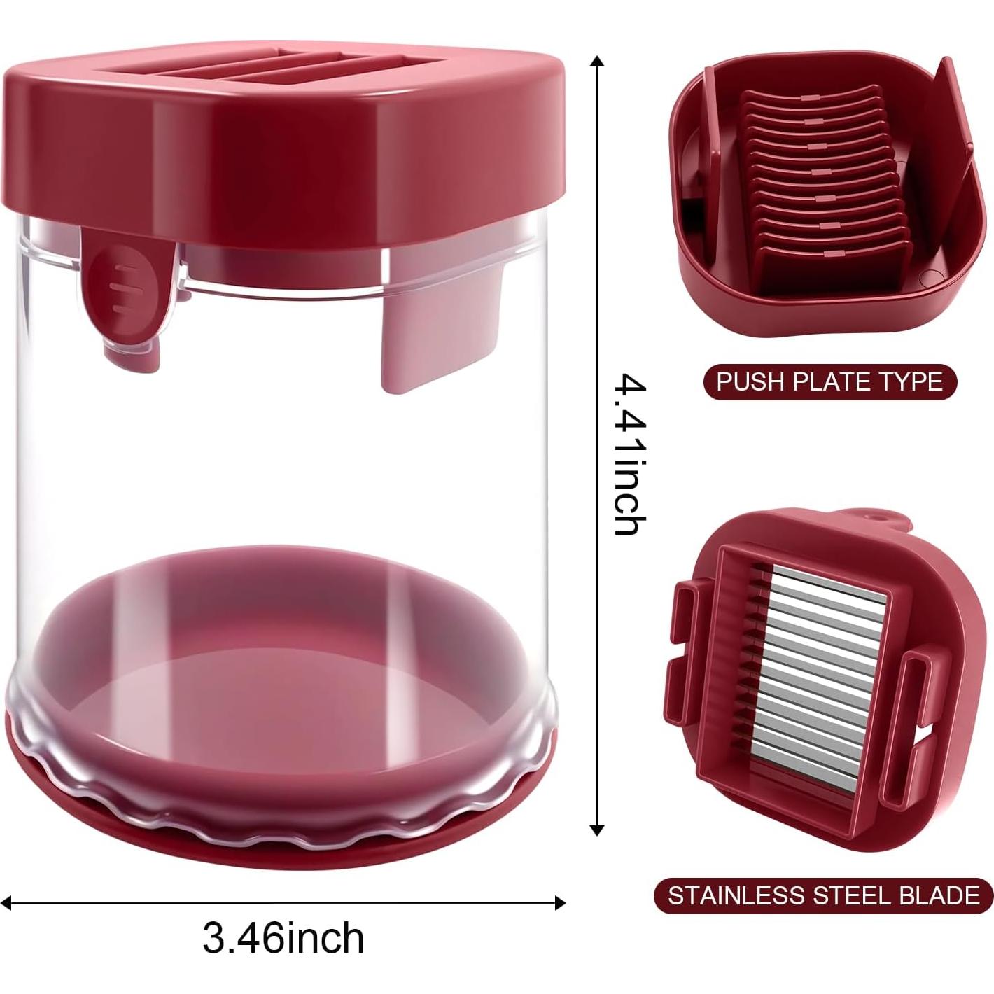 Cortadora de Frutas Holyenten - Acero Inoxidable, 11.2x8.6cm