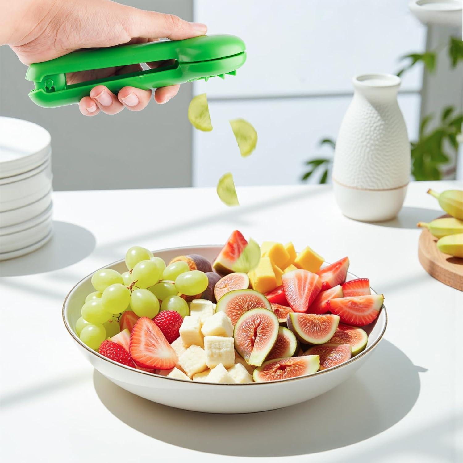 Cortador de Frutas Multifuncional ABS Lasuroa 16x5.5cm