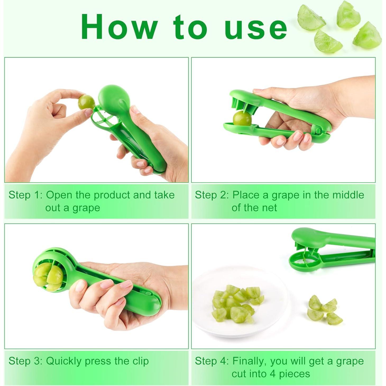 Cortador de Frutas Multifuncional ABS Lasuroa 16x5.5cm