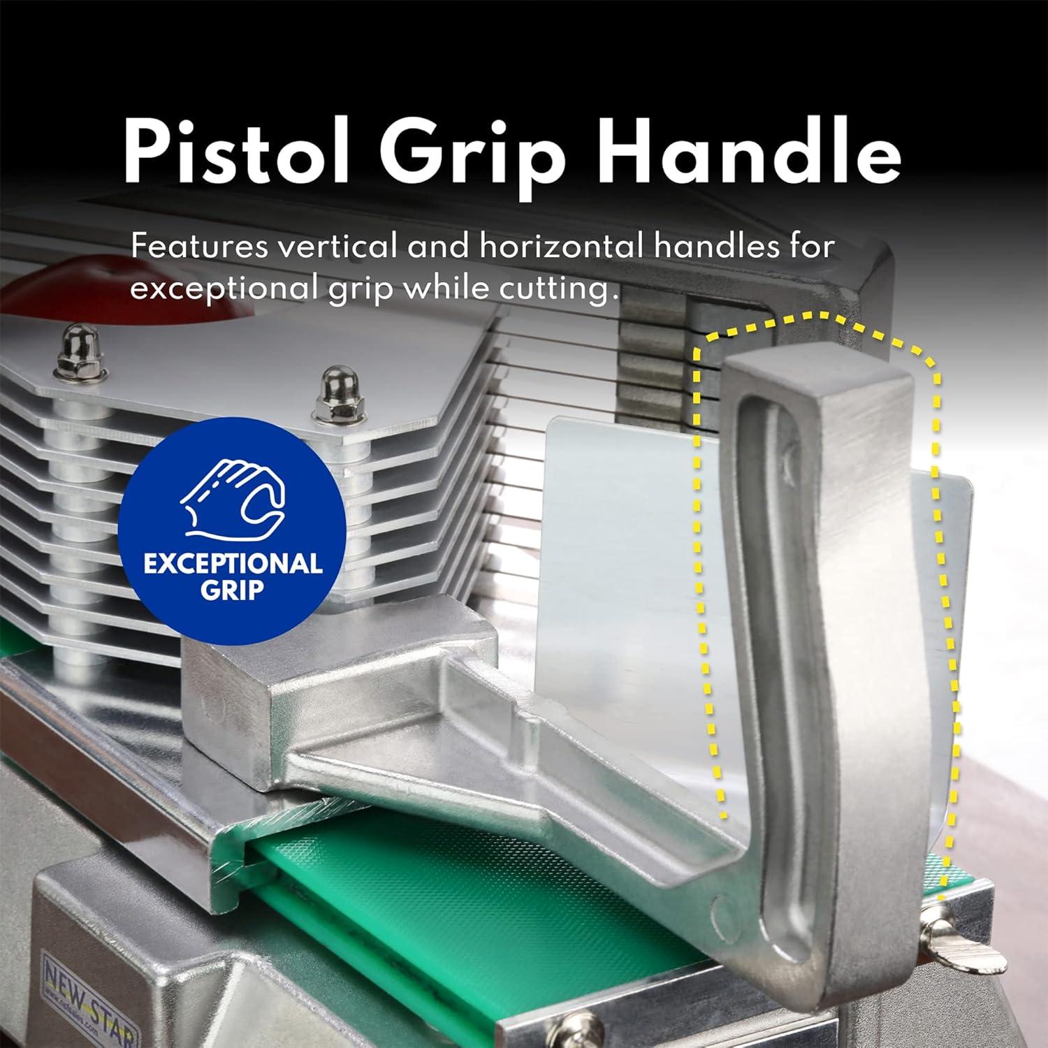 Cortador de Tomate New Star Foodservice 1/4 Pulgada Acero Inoxidable