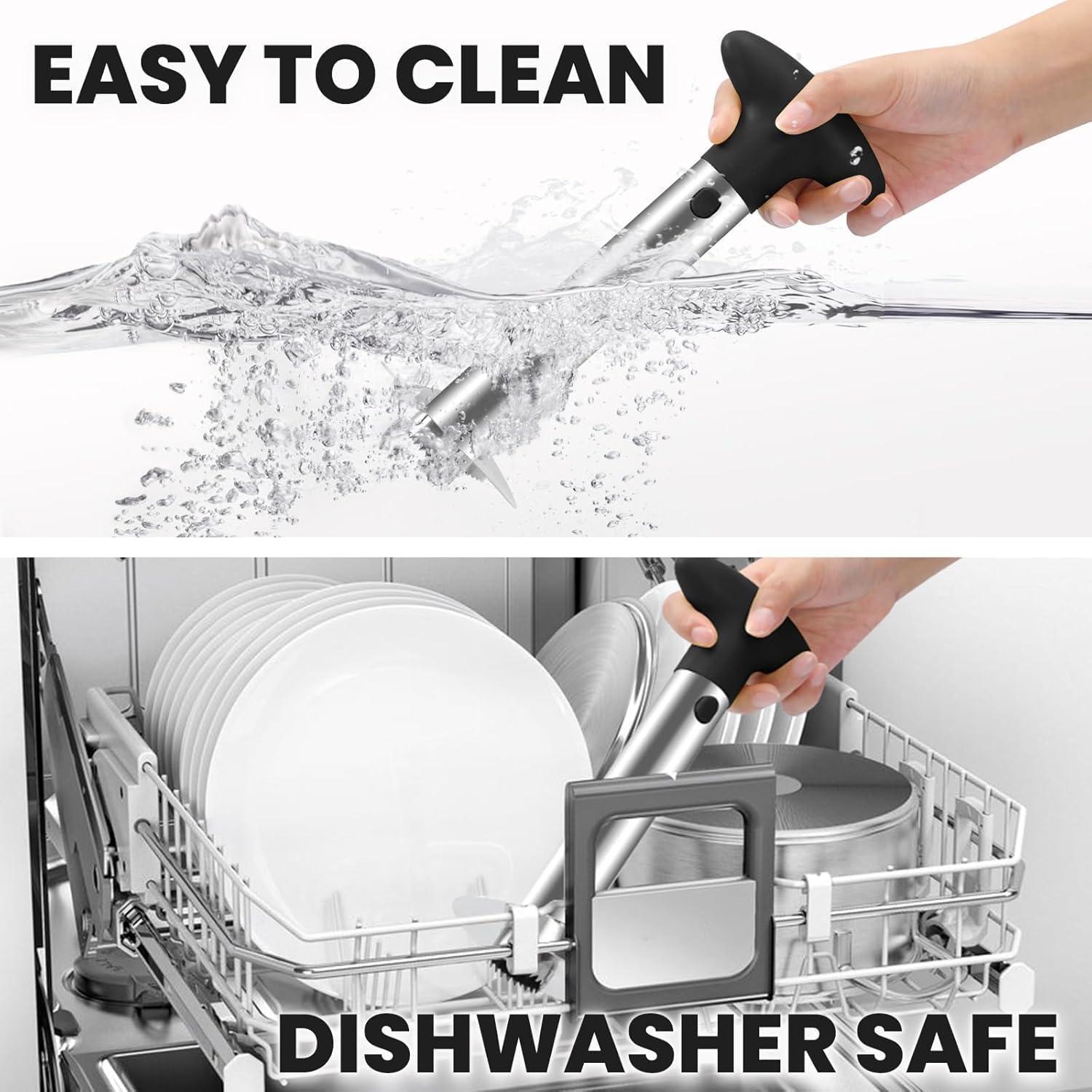 Cortador y Descorazonador de Piña Genérico Acero Inoxidable