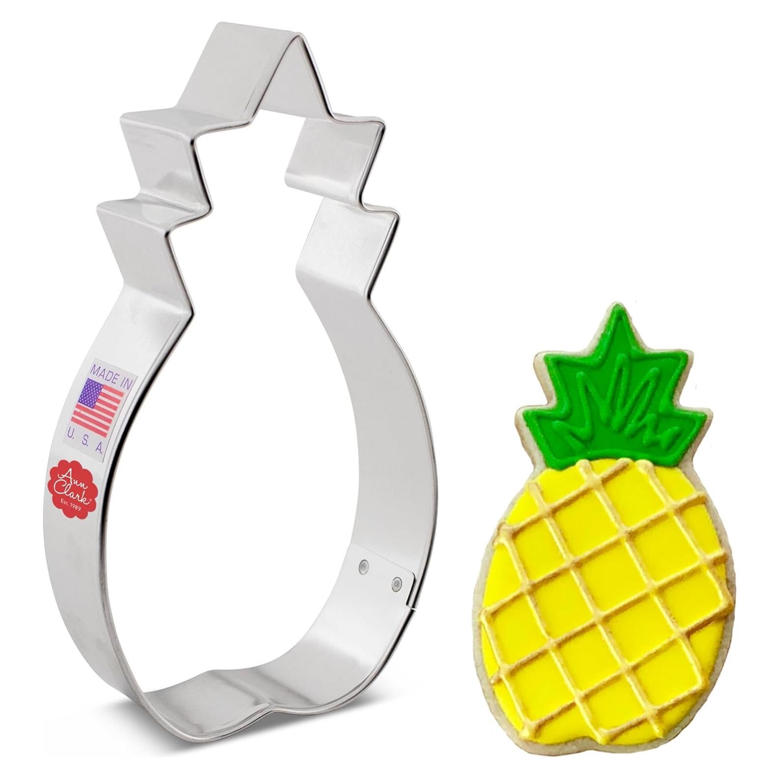 Cortador de Galletas Piña Ann Clark 12.7 cm Acero Inoxidable