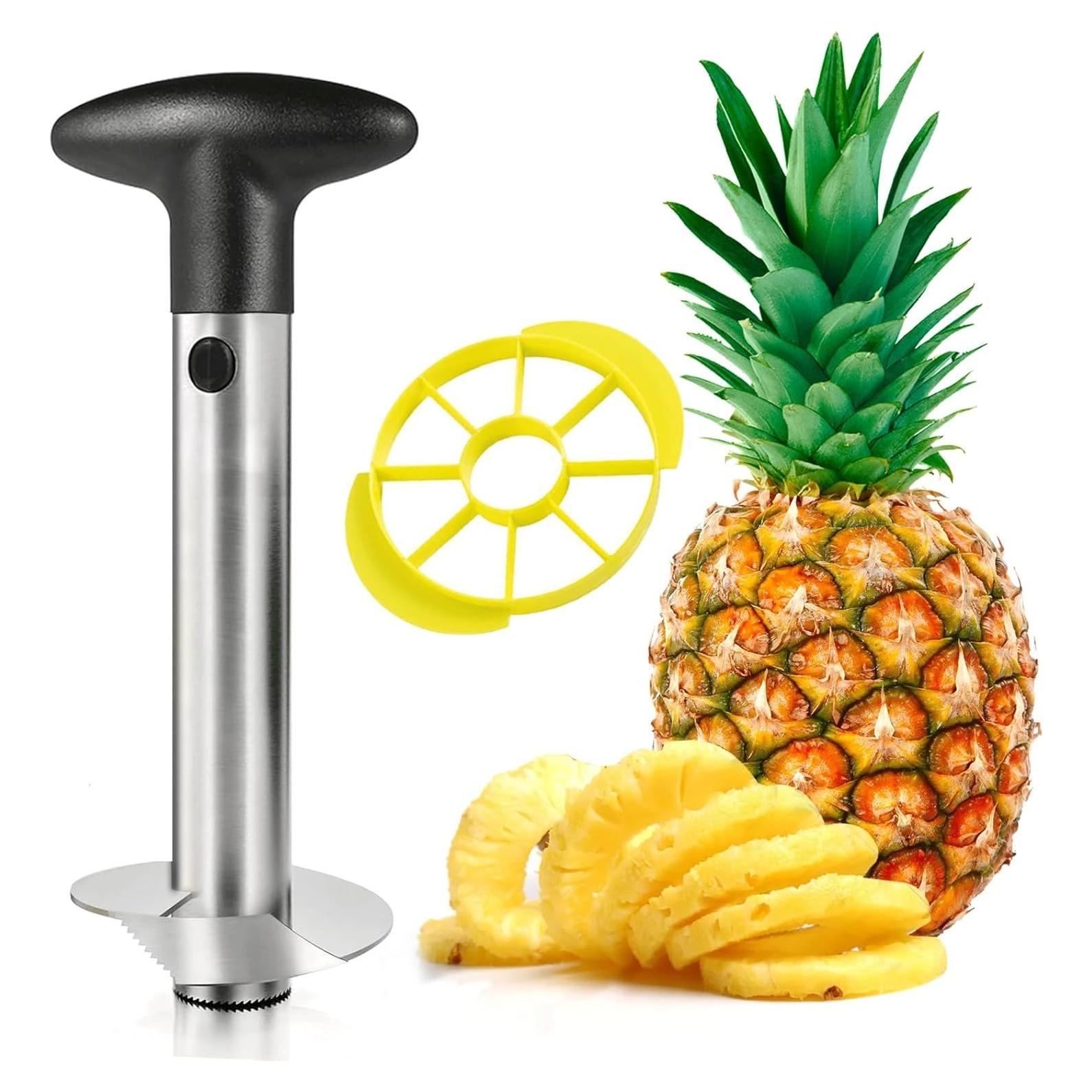 Cortador y Descorazonador de Piña Reluhe Acero Inoxidable 304
