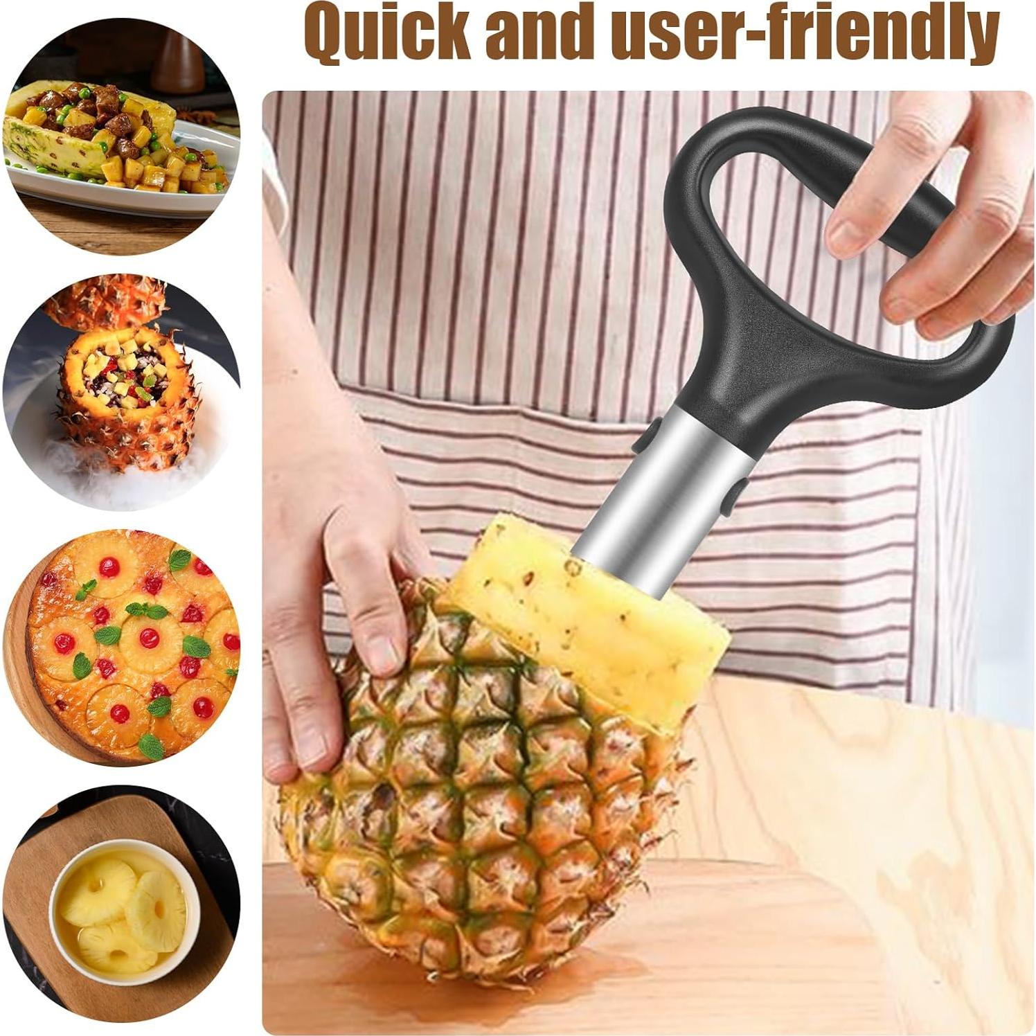 Cortador y Rebanador de Piña Cook Guy - Acero Inoxidable