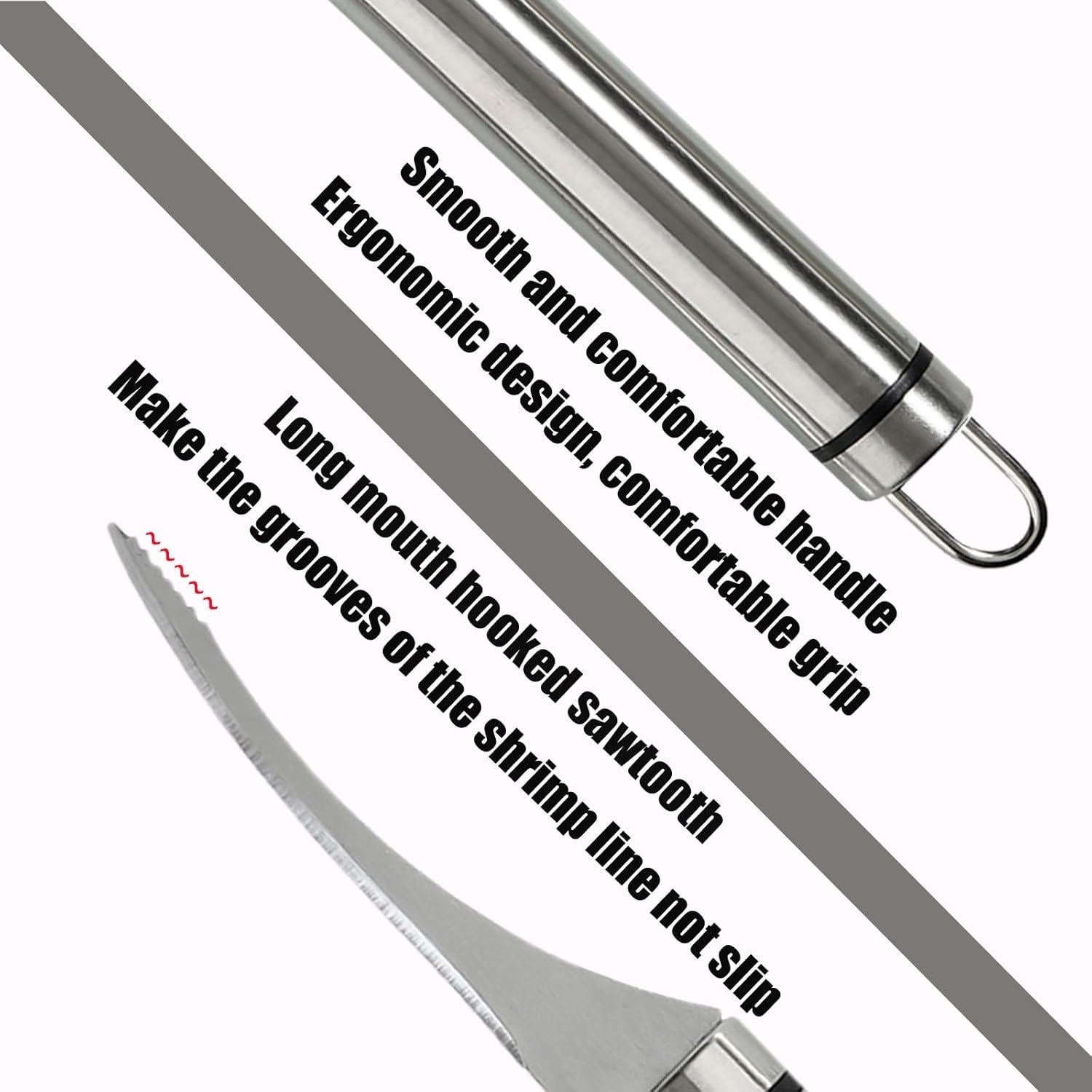 Herramienta Desvenadora y Pelador de Camarones MAGIICZOL 2 Pcs