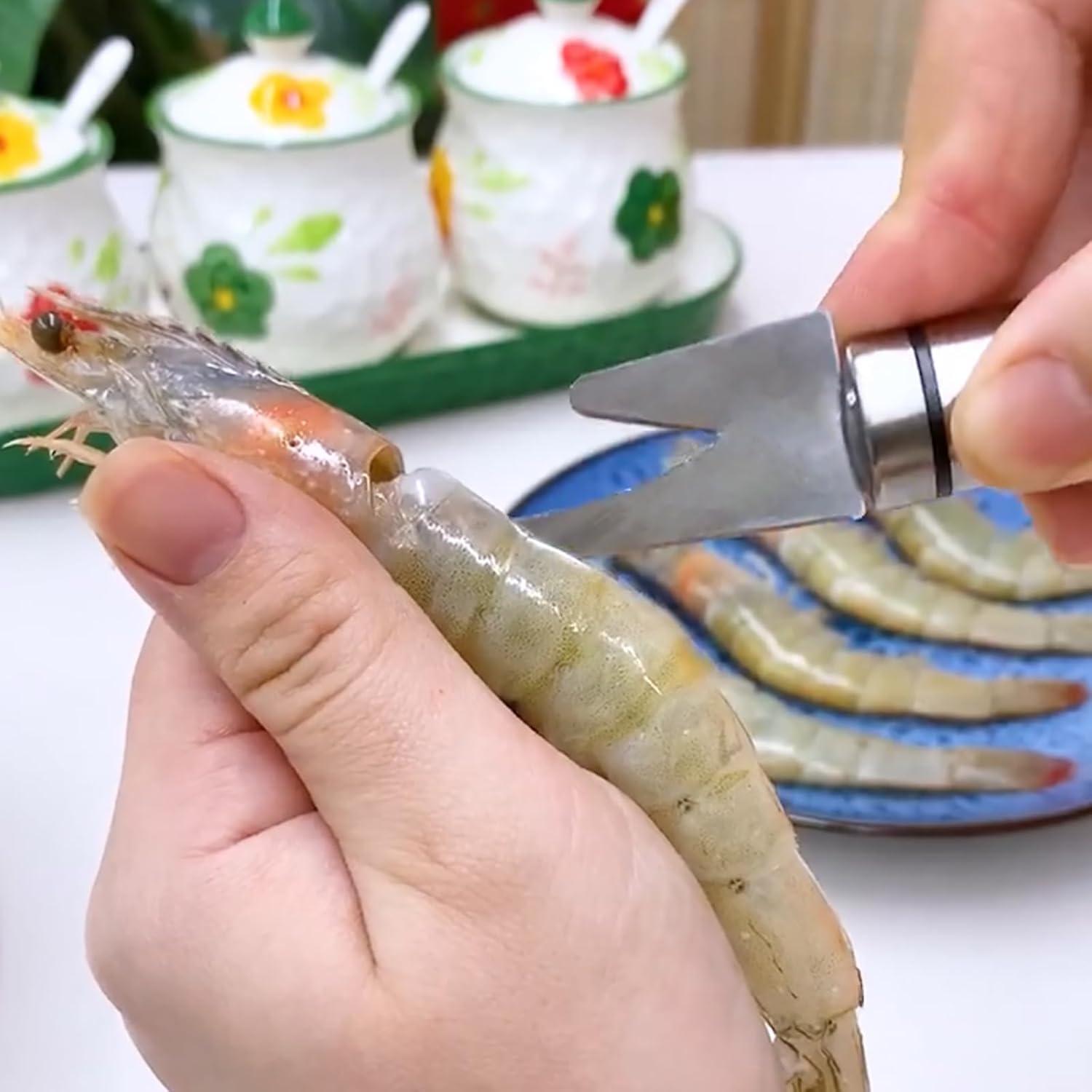 Set de 2 Herramientas para Desvenar Camarones Magiiczol