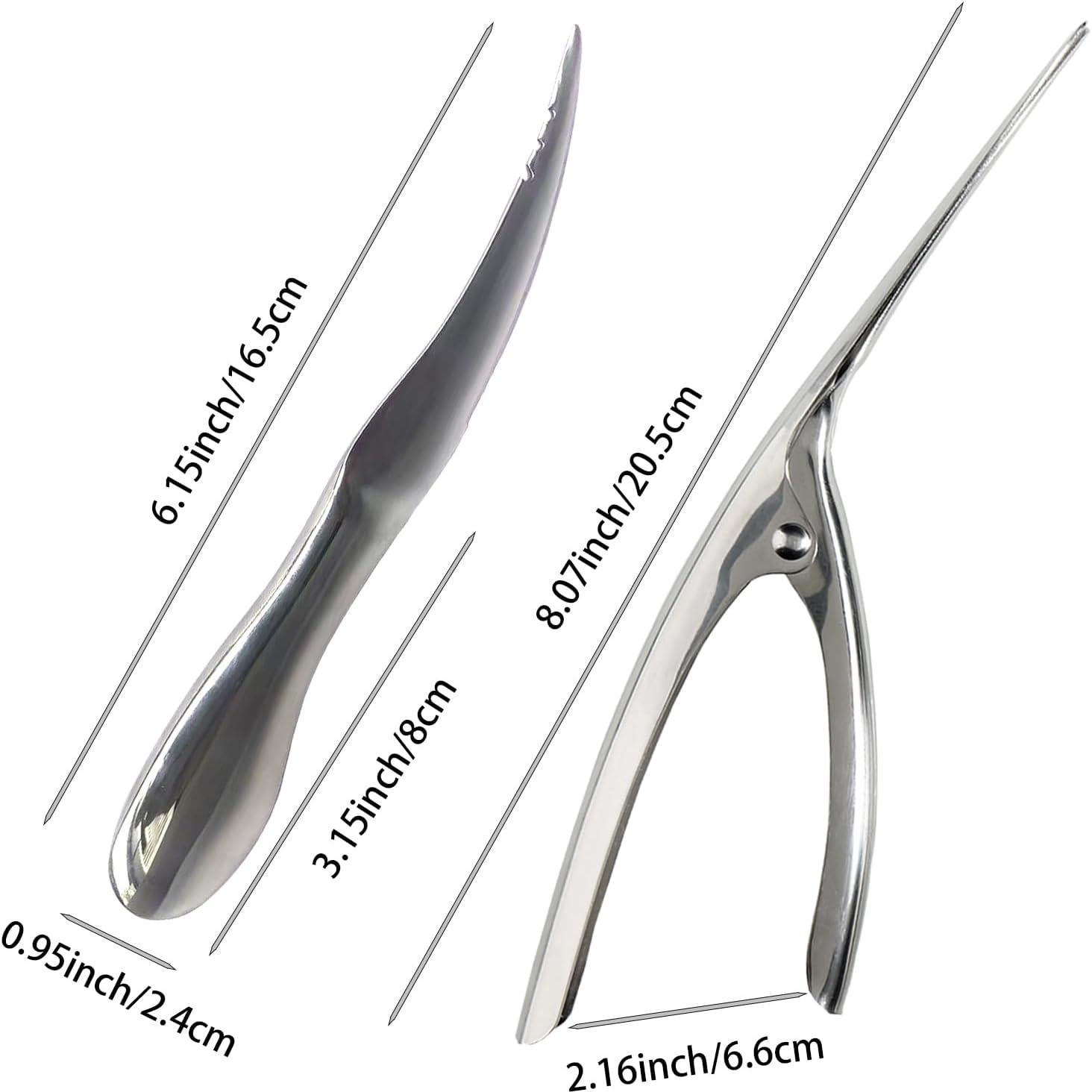 Set 2 Pcs Herramientas para Desvenar Camarones Magiiczol
