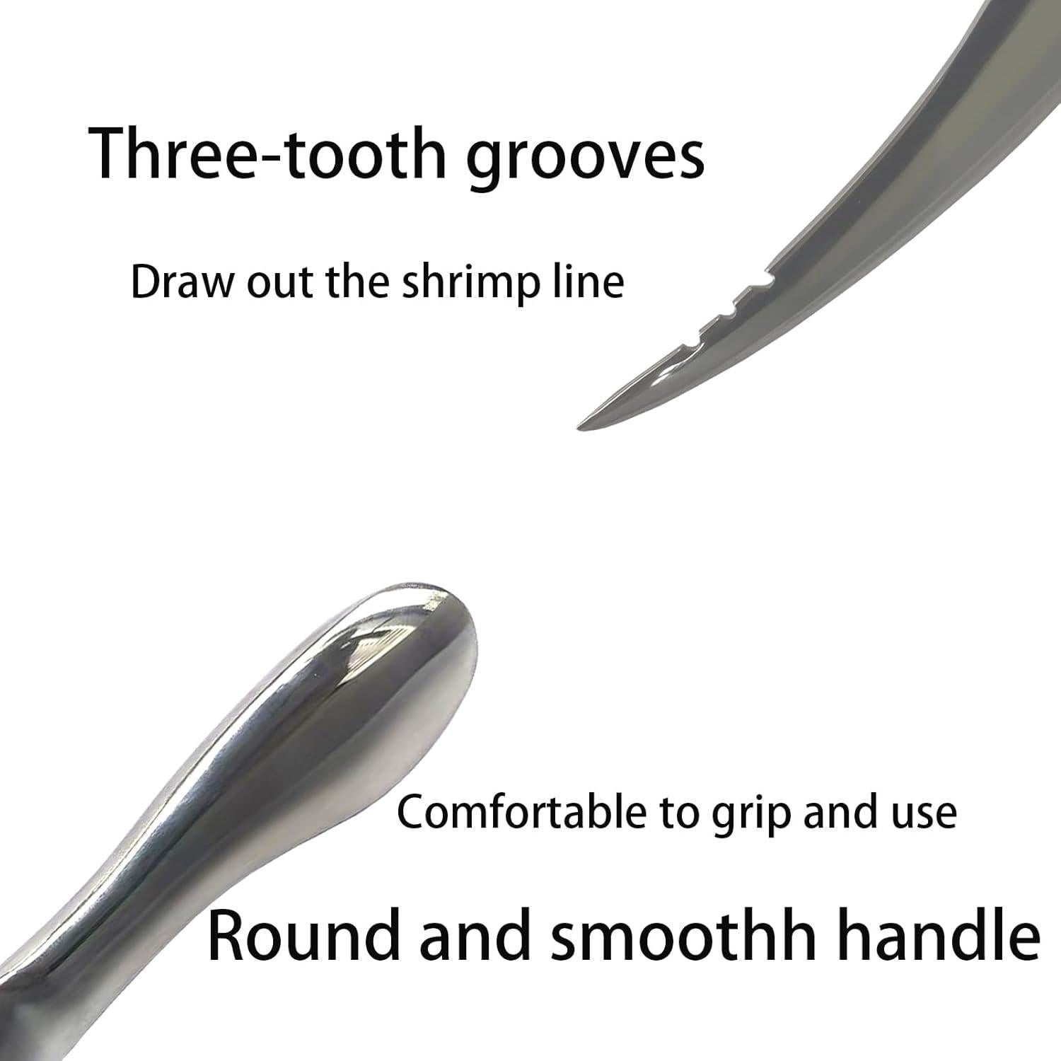 Set 2 Pcs Herramientas para Desvenar Camarones Magiiczol