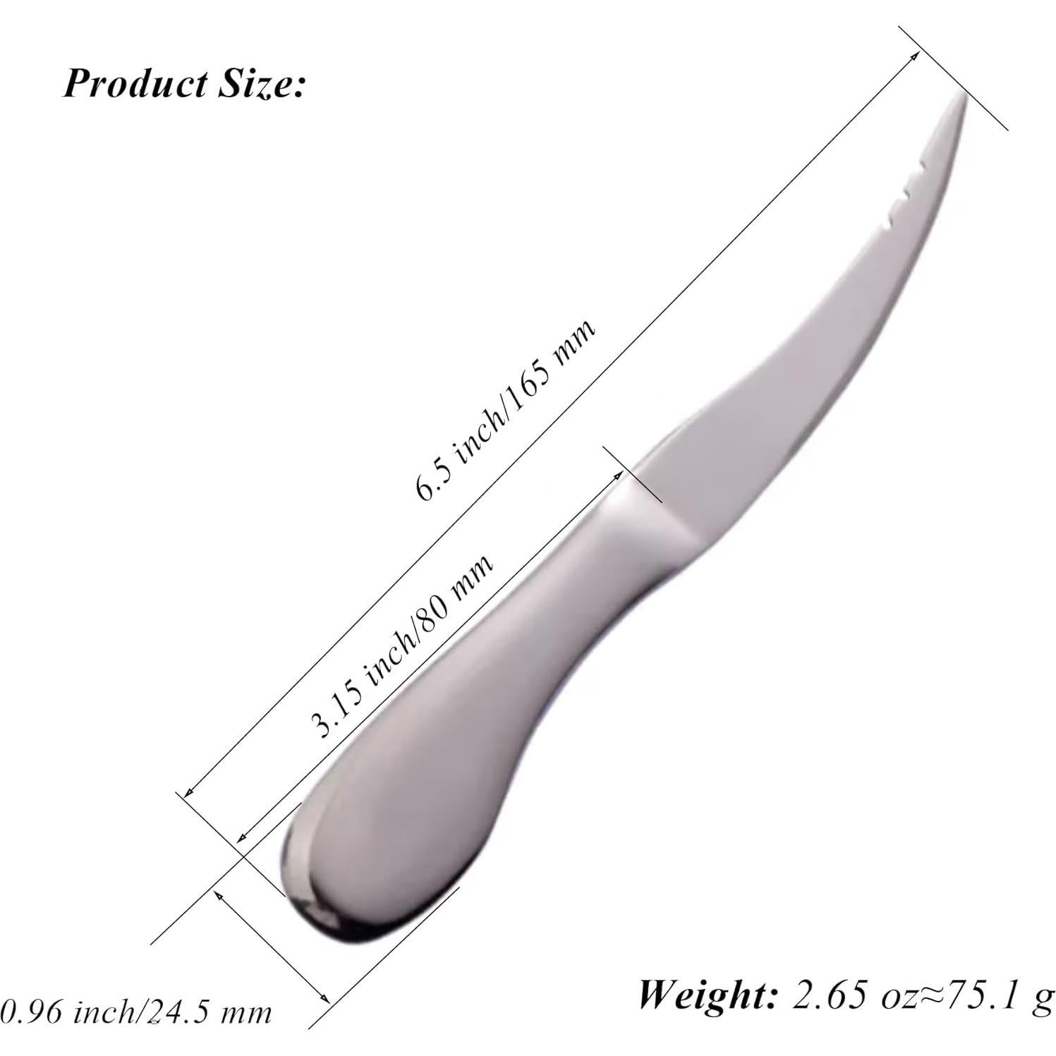 Herramienta de Limpieza de Camarones LXLVOUEG Acero Inoxidable
