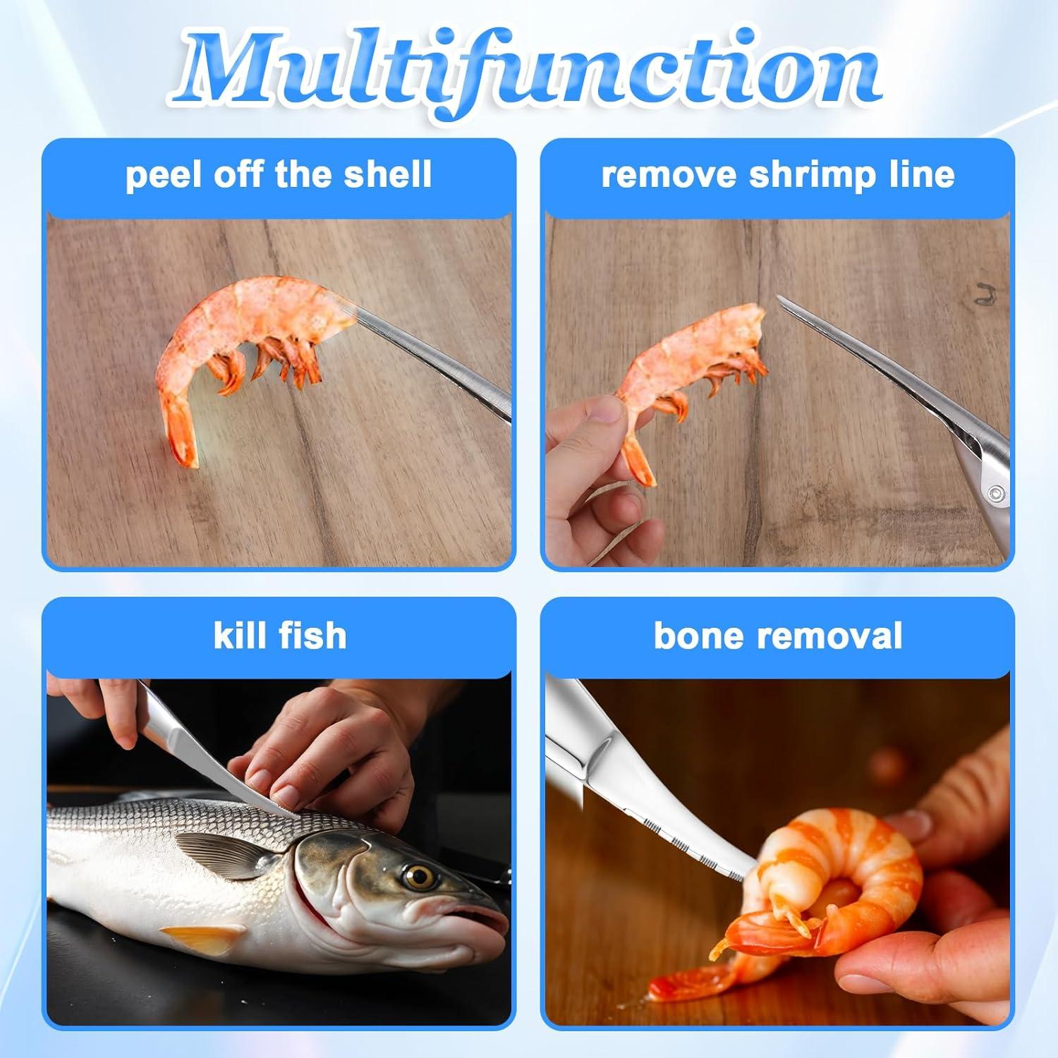 Juego de Herramientas de Acero Inoxidable para Camarones Apausvcm