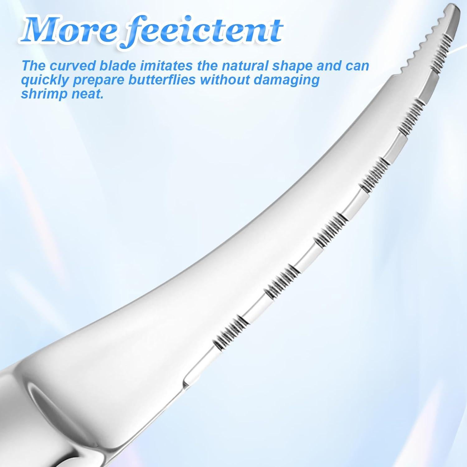 Juego de Herramientas de Acero Inoxidable para Camarones Apausvcm