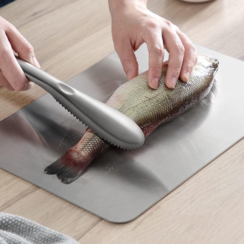 Removedor de Escamas de Pescado Inoxidable SUPERBEAR 22.1 cm