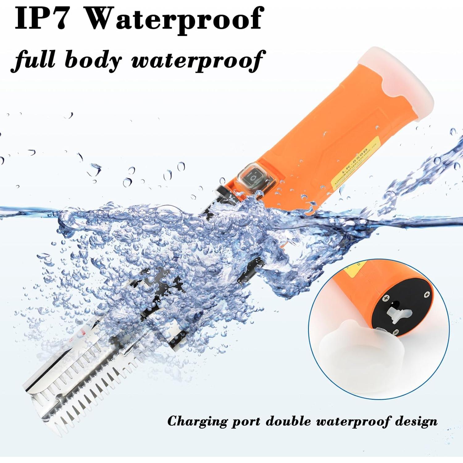 Escalador de Pescado Eléctrico Inalámbrico ROEDEER 12V