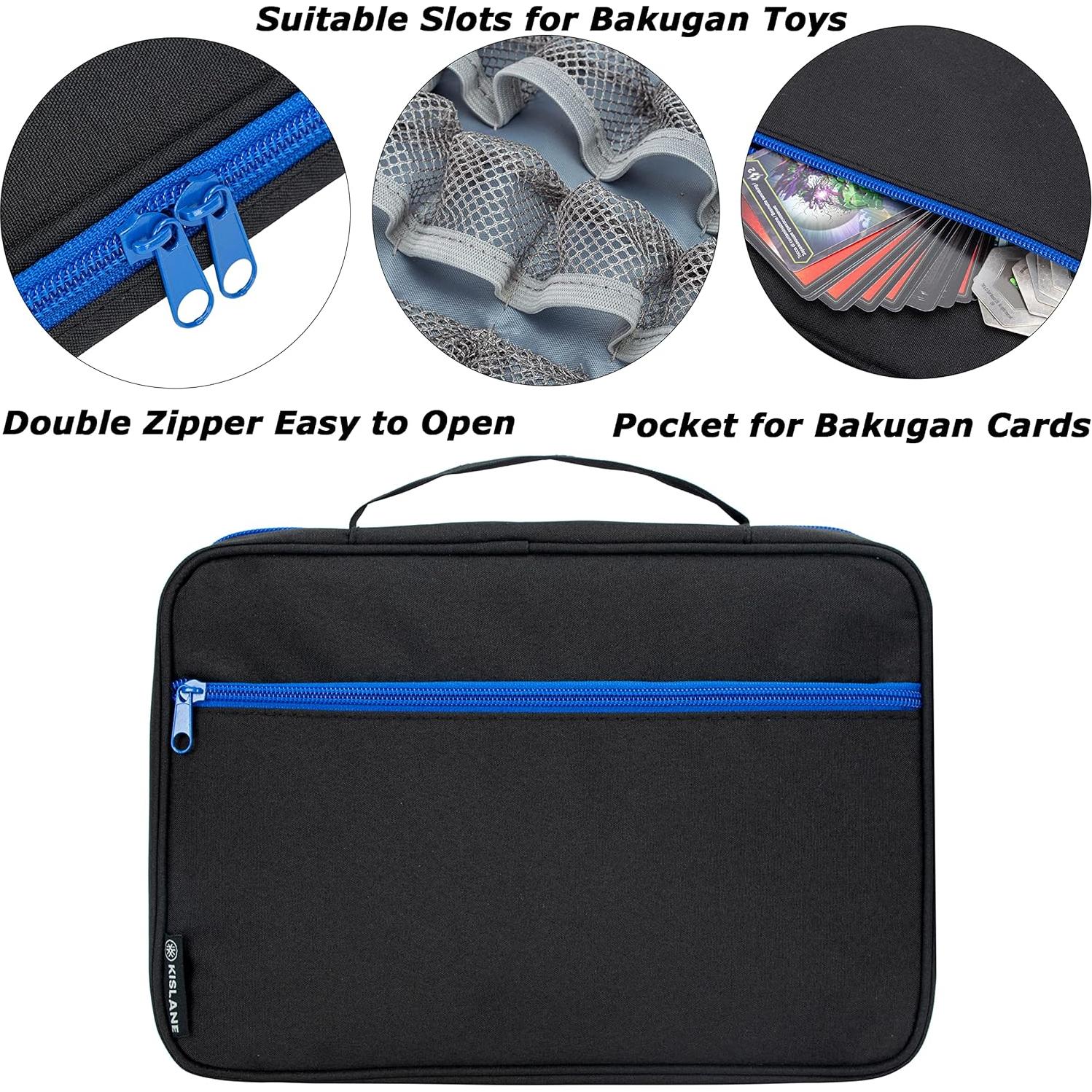 Funda KISLANE para 64 Figuras Bakugan - Negro