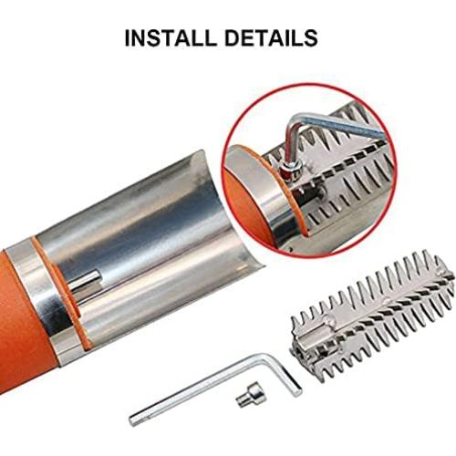 Escalador de Pescado Eléctrico Likai 12V Inalámbrico con Cuchillas