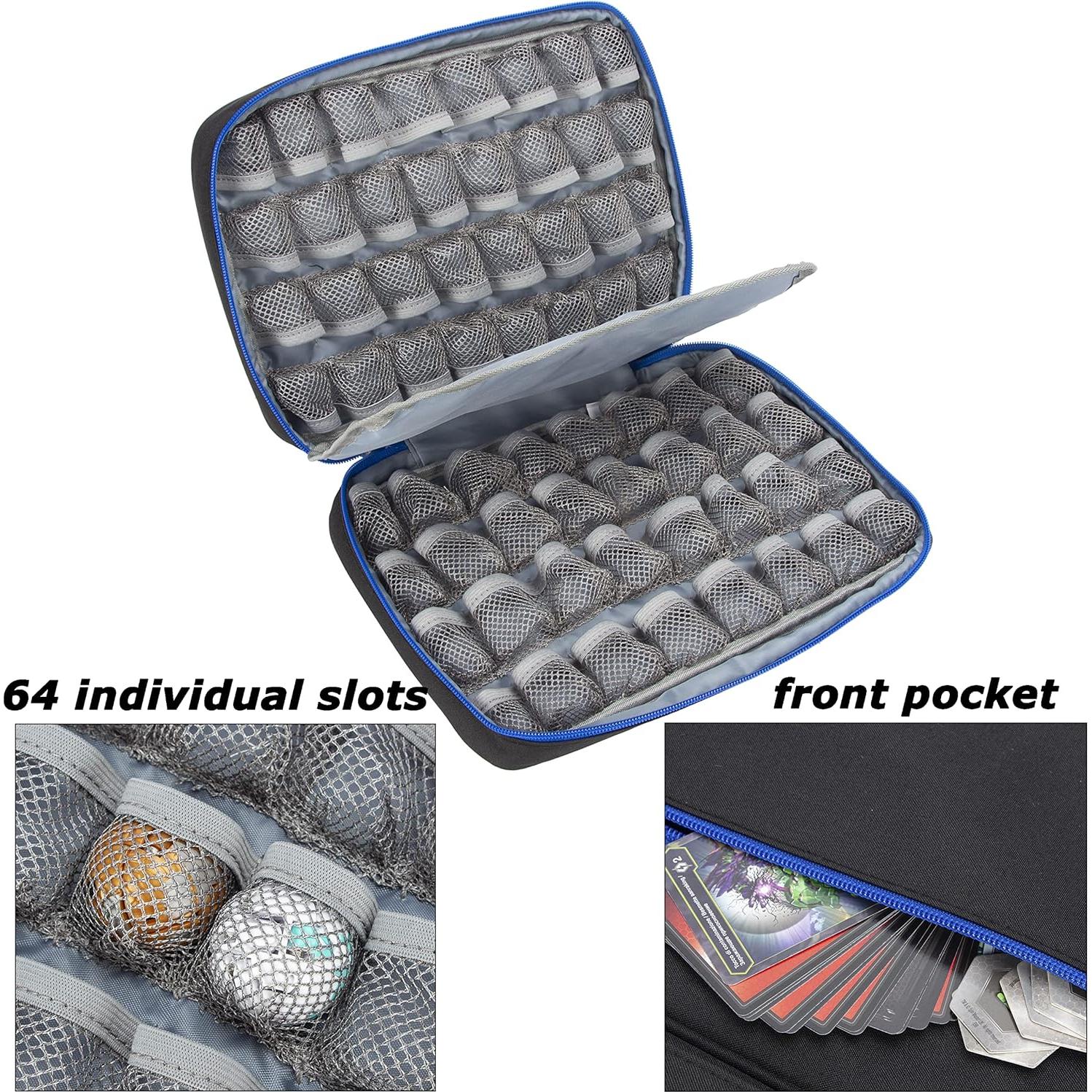 Funda KISLANE para 64 Figuras Bakugan - Negro