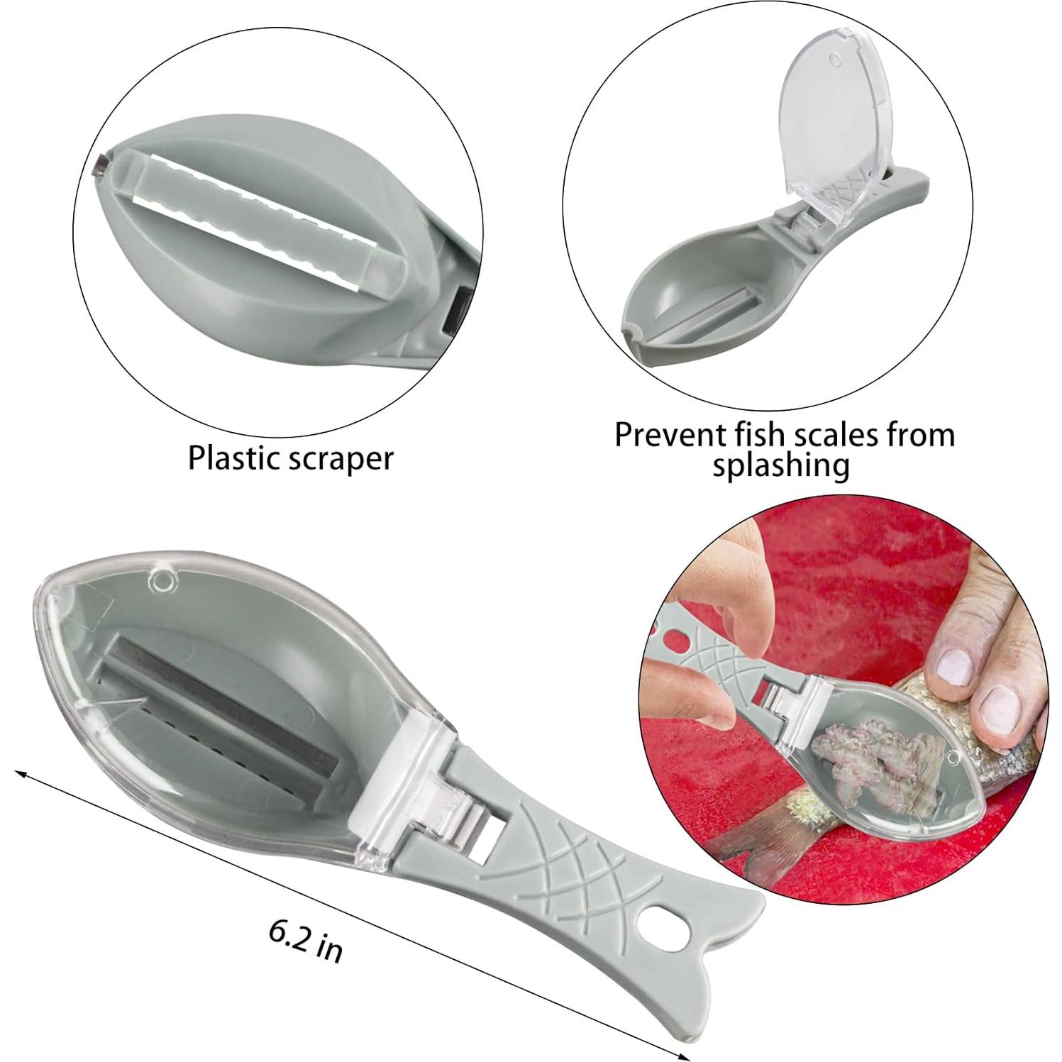 Removedor de Escamas de Pescado Openfly - Juego de 7 Piezas
