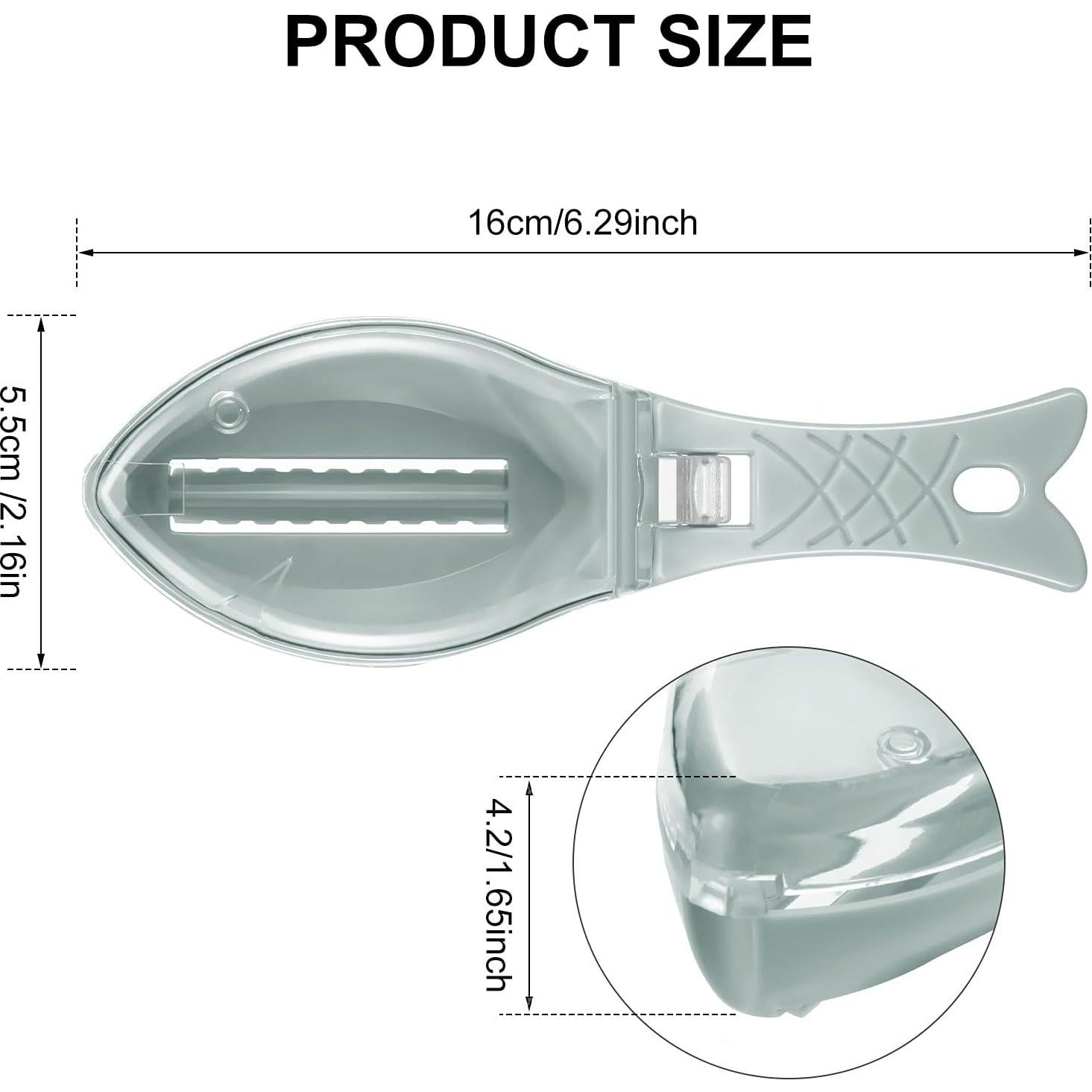 Juego de 3 Removedores de Escamas de Pescado Honoson