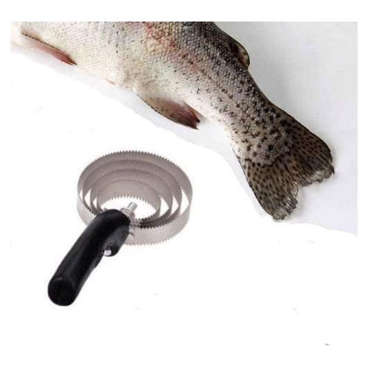 Escalador de Pescado Acero Inoxidable Ergonomico 130g