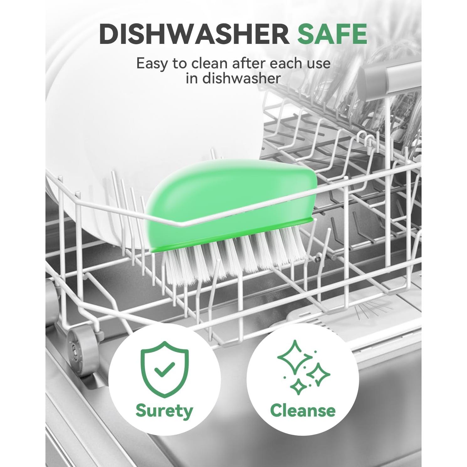 Cepillo de Verduras SXhyf con Cerdas Duras - Apto Lavavajillas