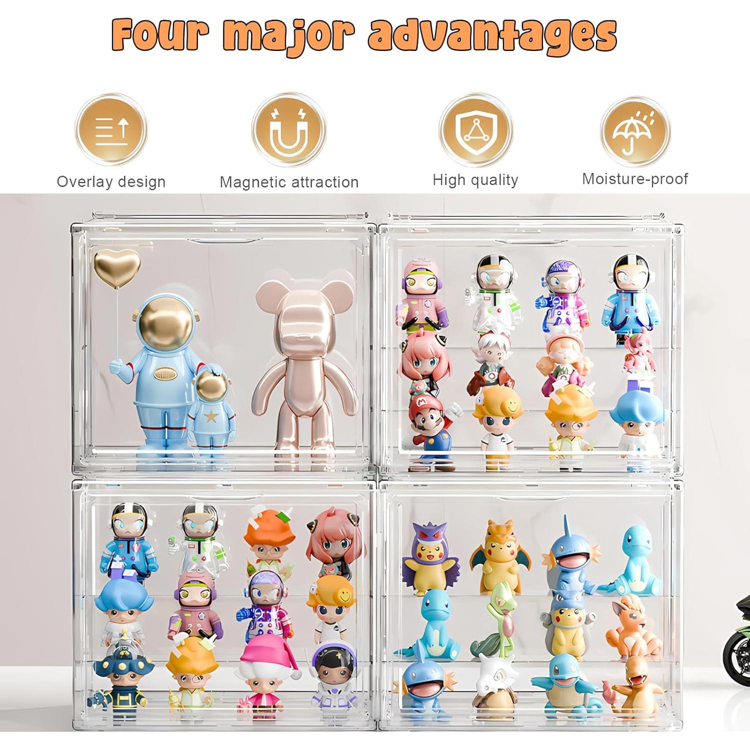 Caja de Exhibición Acrílica Transparente Adoture 27x23cm