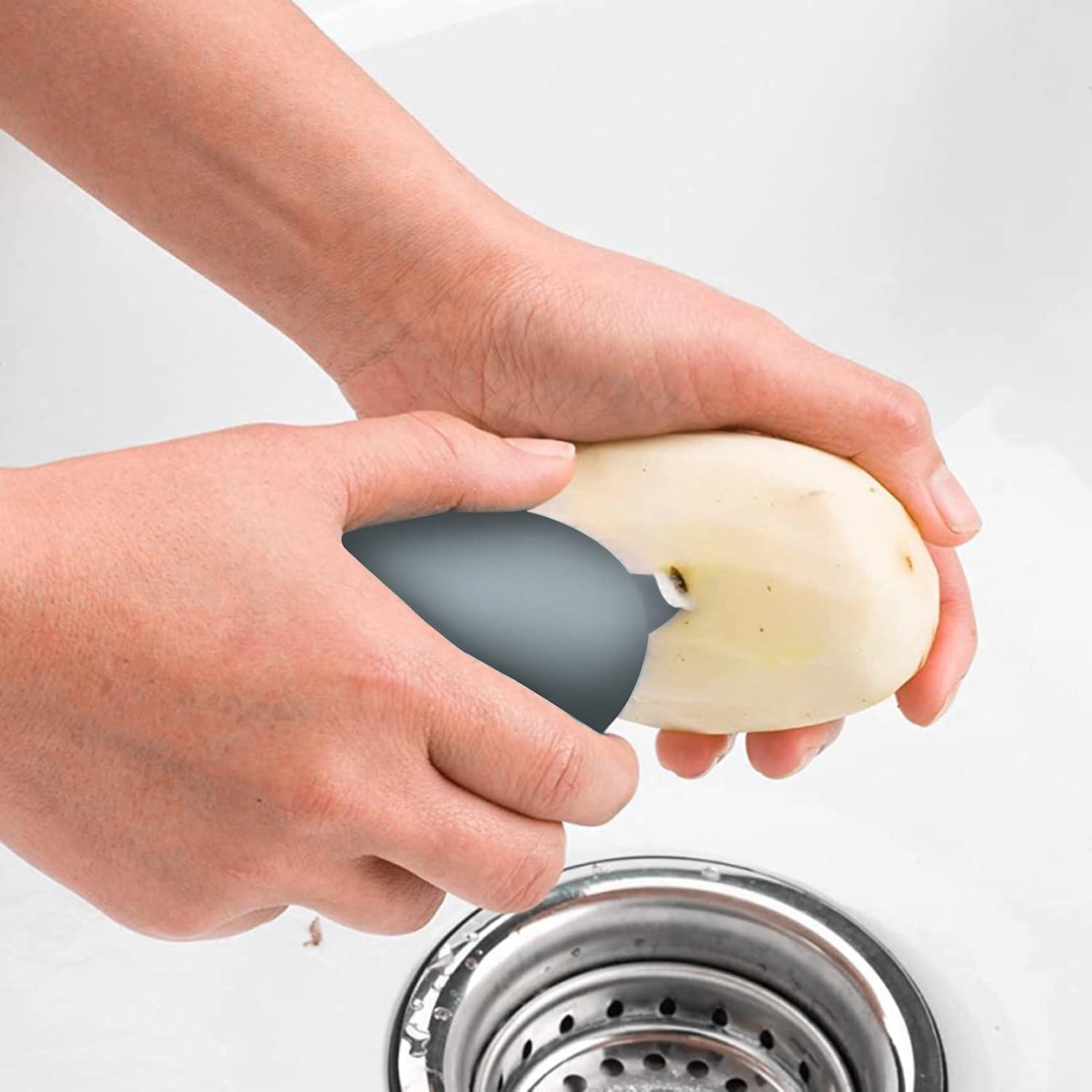 Cepillo de Vegetales Dfacio 2Pack con Removedor de Puntos