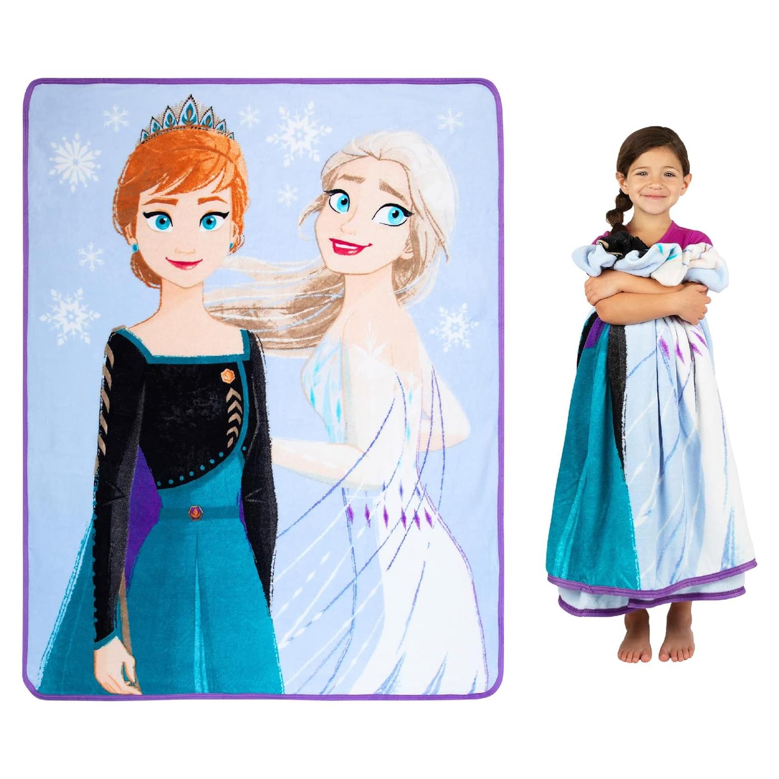 Manta Disney Frozen 2 Franco 116x152 cm Micro Raschel