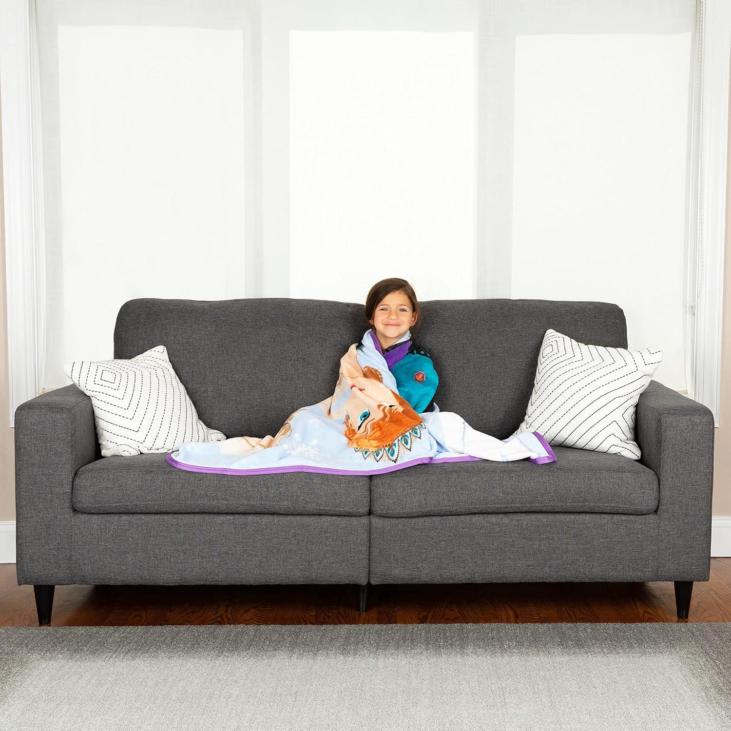 Manta Disney Frozen 2 Franco 116x152 cm Micro Raschel